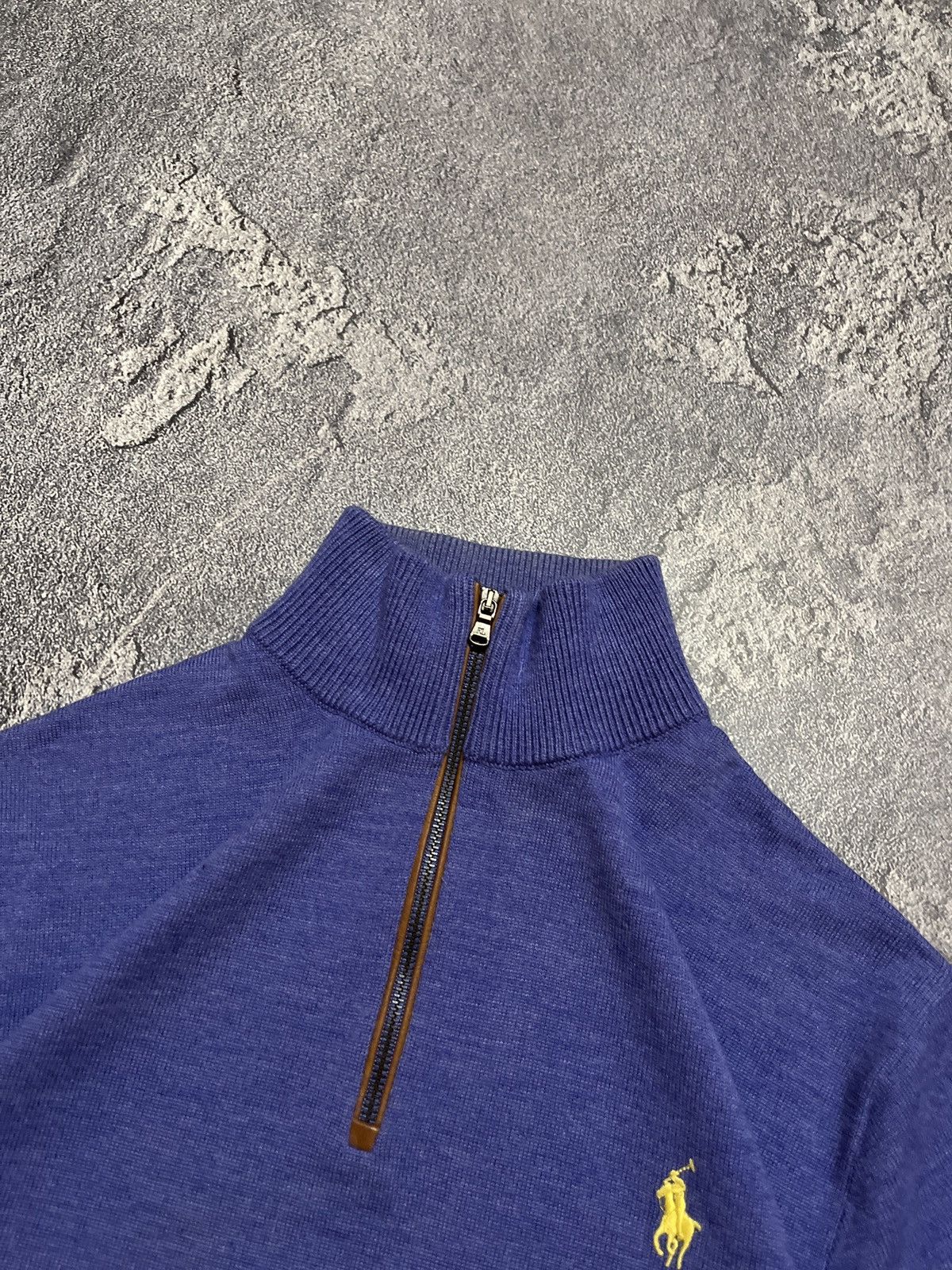 Polo Ralph Lauren × Vintage Polo Ralph Lauren PRL Vintage Y2K 1/3 Zip Sweater Old Money Size US M / EU 48-50 / 2 - 7 Thumbnail