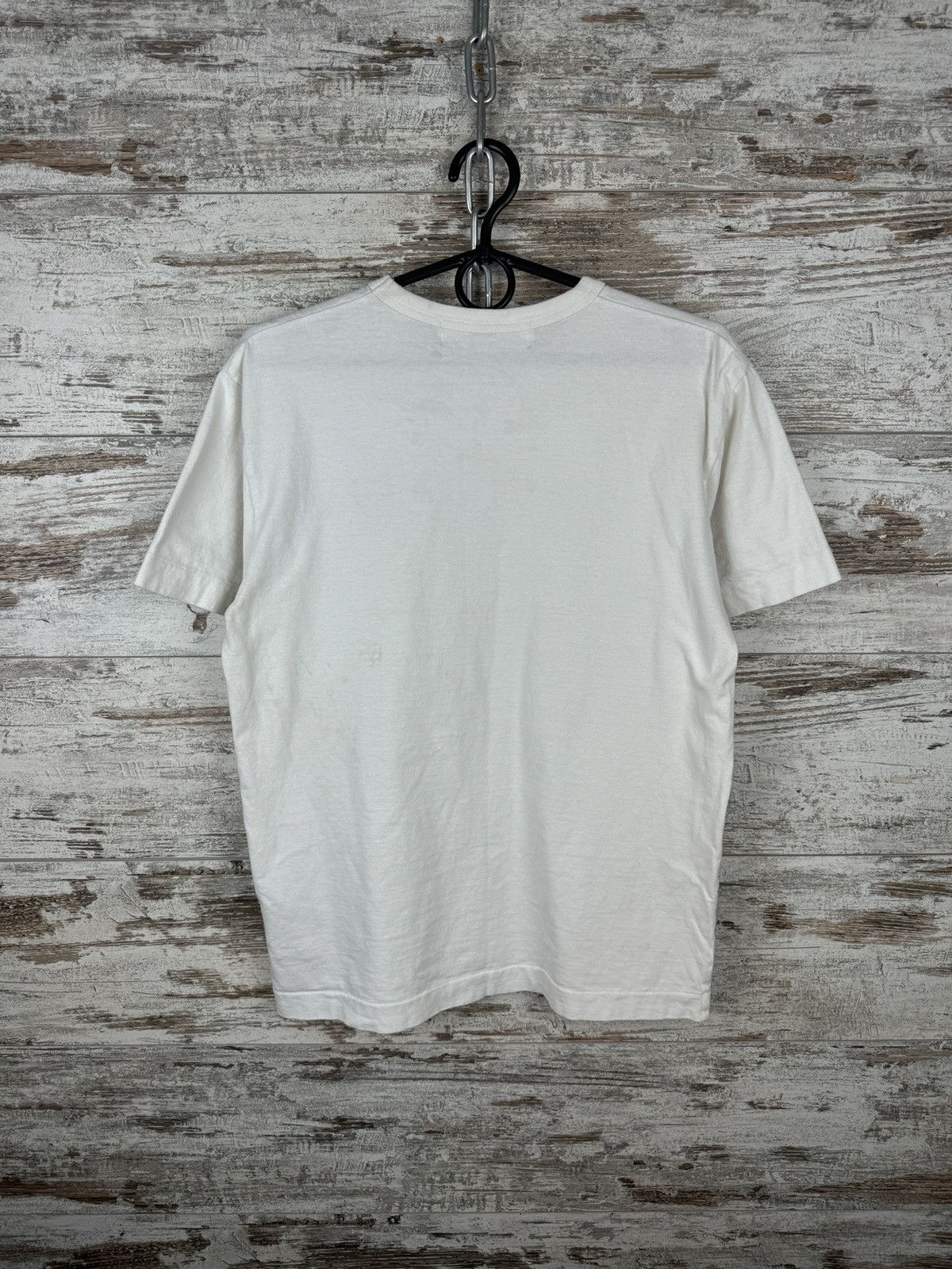 Comme des Garcons Men’s Distressed Play Comme des Garçons T-shirt tee Japanese Size US M / EU 48-50 / 2 - 22 Thumbnail