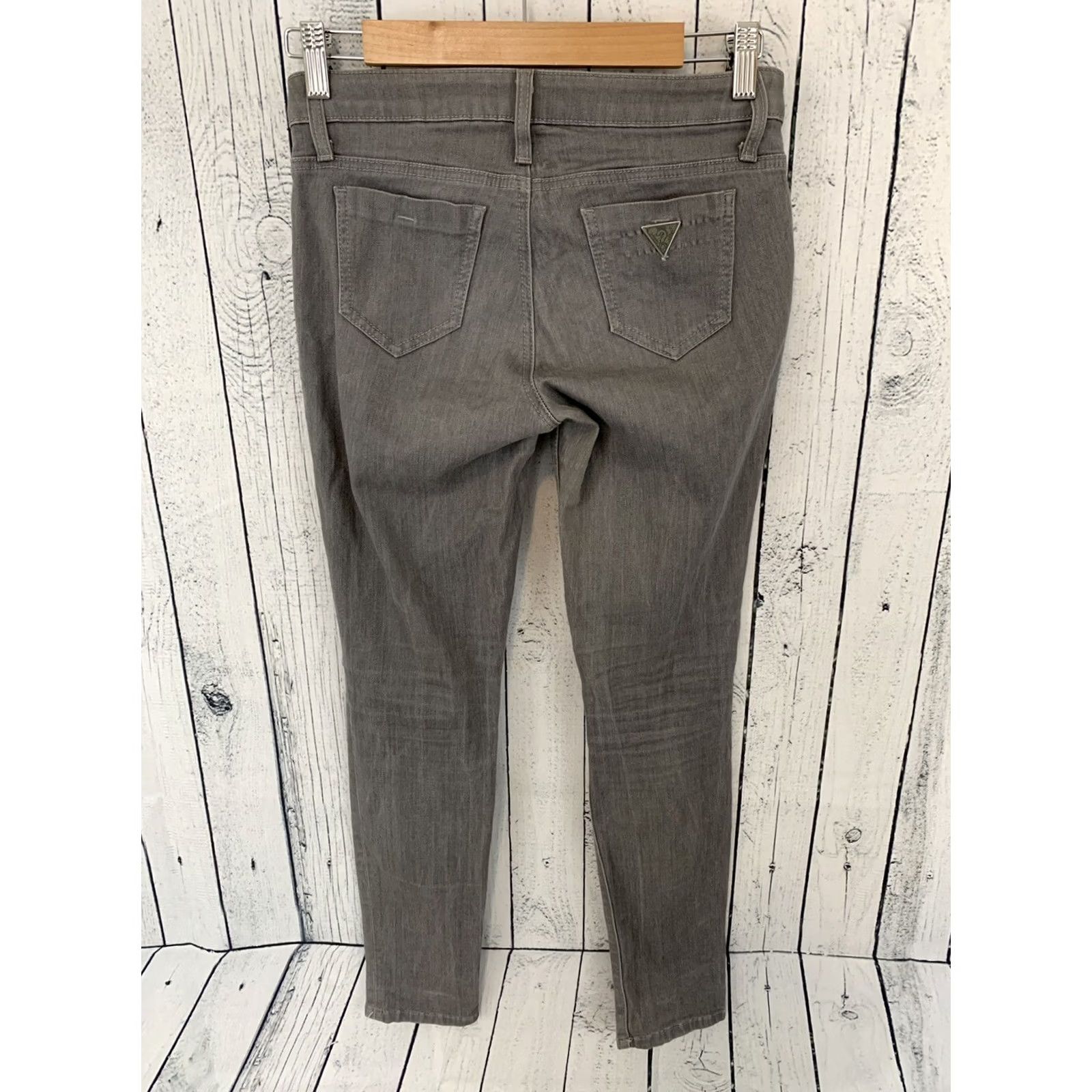 Guess GUESS Premium Power Skinny Gray Wash Denim Jeans Women's 25 Jeans Gray Skinny 25 Womens Gu ess Premium Power Skinny Gray Wash Denim Jeans 25 Size 42" / US 20 - 3 Thumbnail