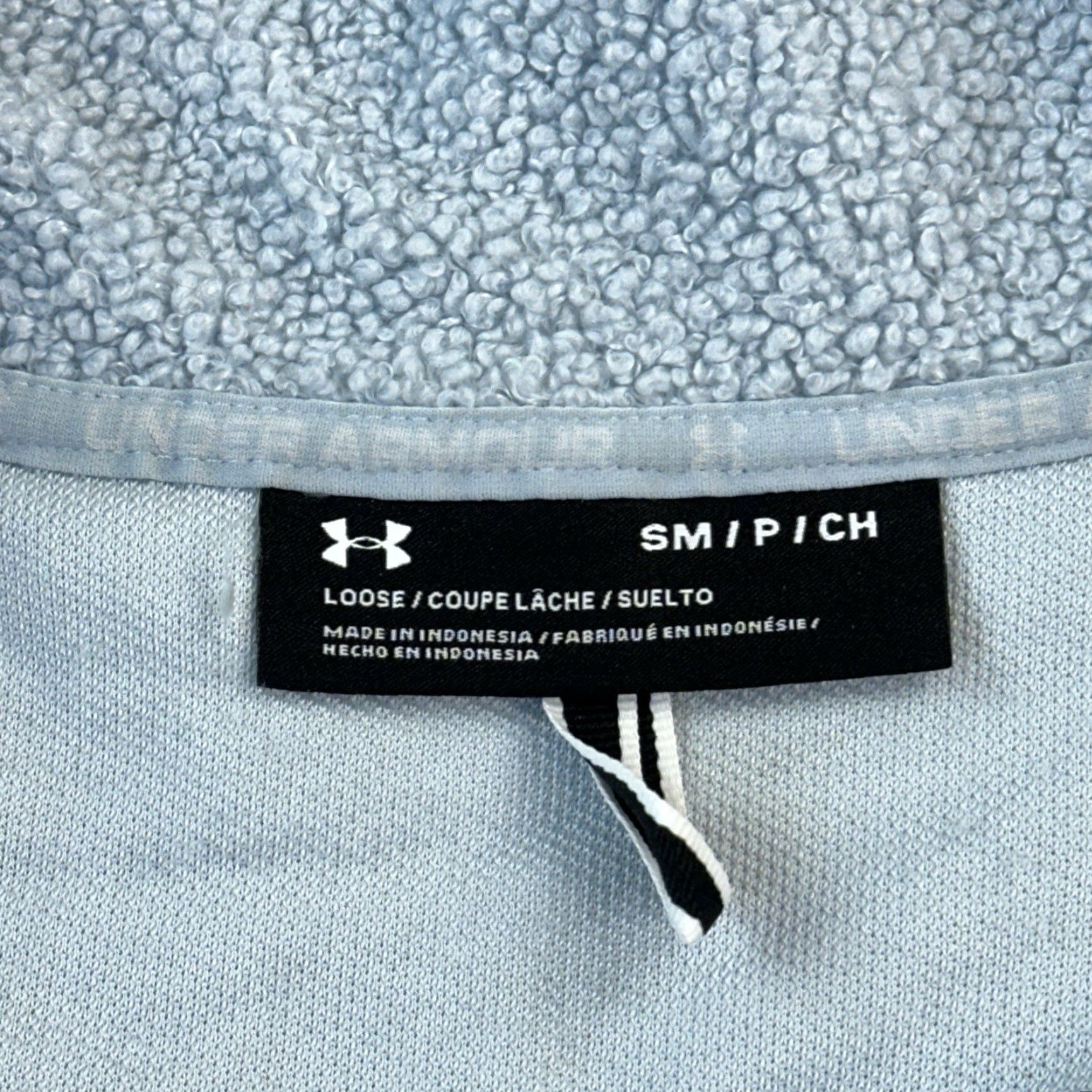 Under Armour Under Armour Vest Women's Small Blue Fleece UA Mission Boucle Full Zip Outdoor Size XL / US 12-14 / IT 48-50 - 5 Thumbnail
