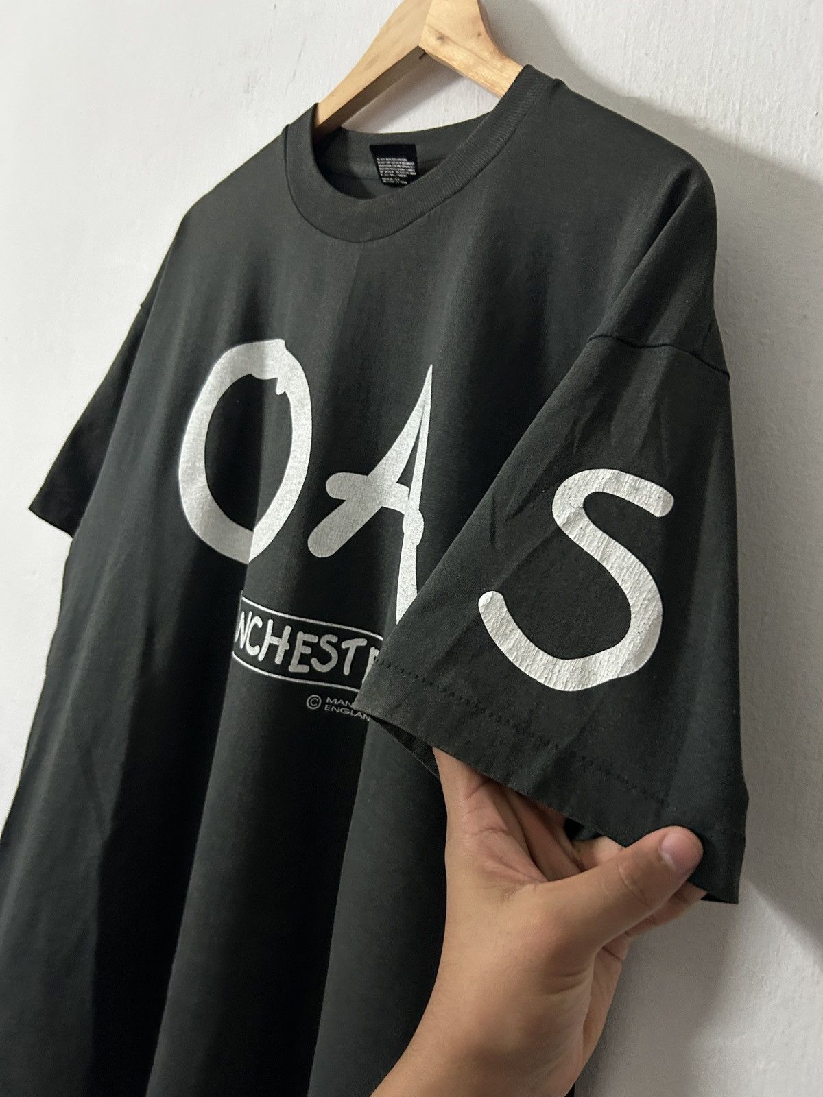 Band Tees RARE Vintage 90’s Band Oasis double sided britpop music Size US XL / EU 56 / 4 - 3 Thumbnail