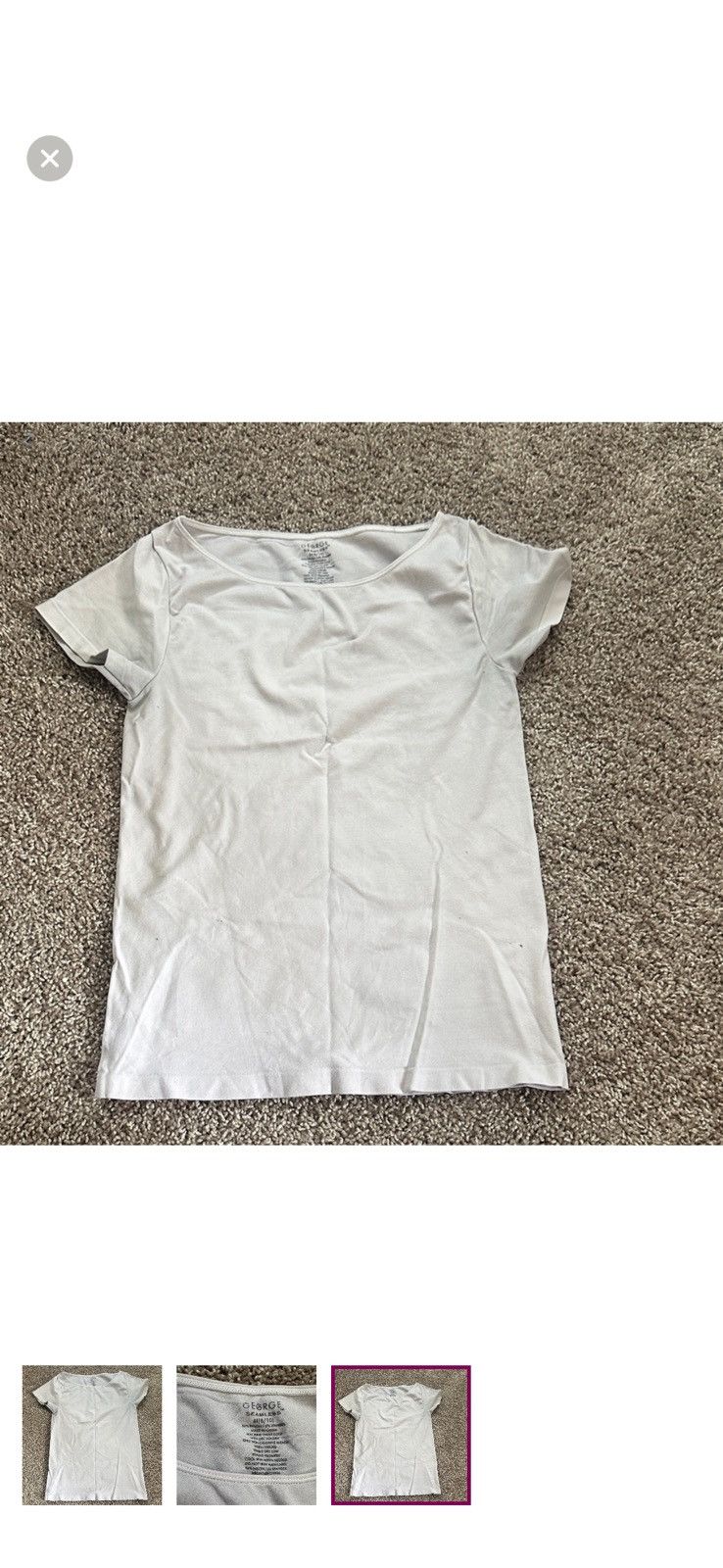 Other White t shirt Size M / US 6-8 / IT 42-44 - 3 Thumbnail