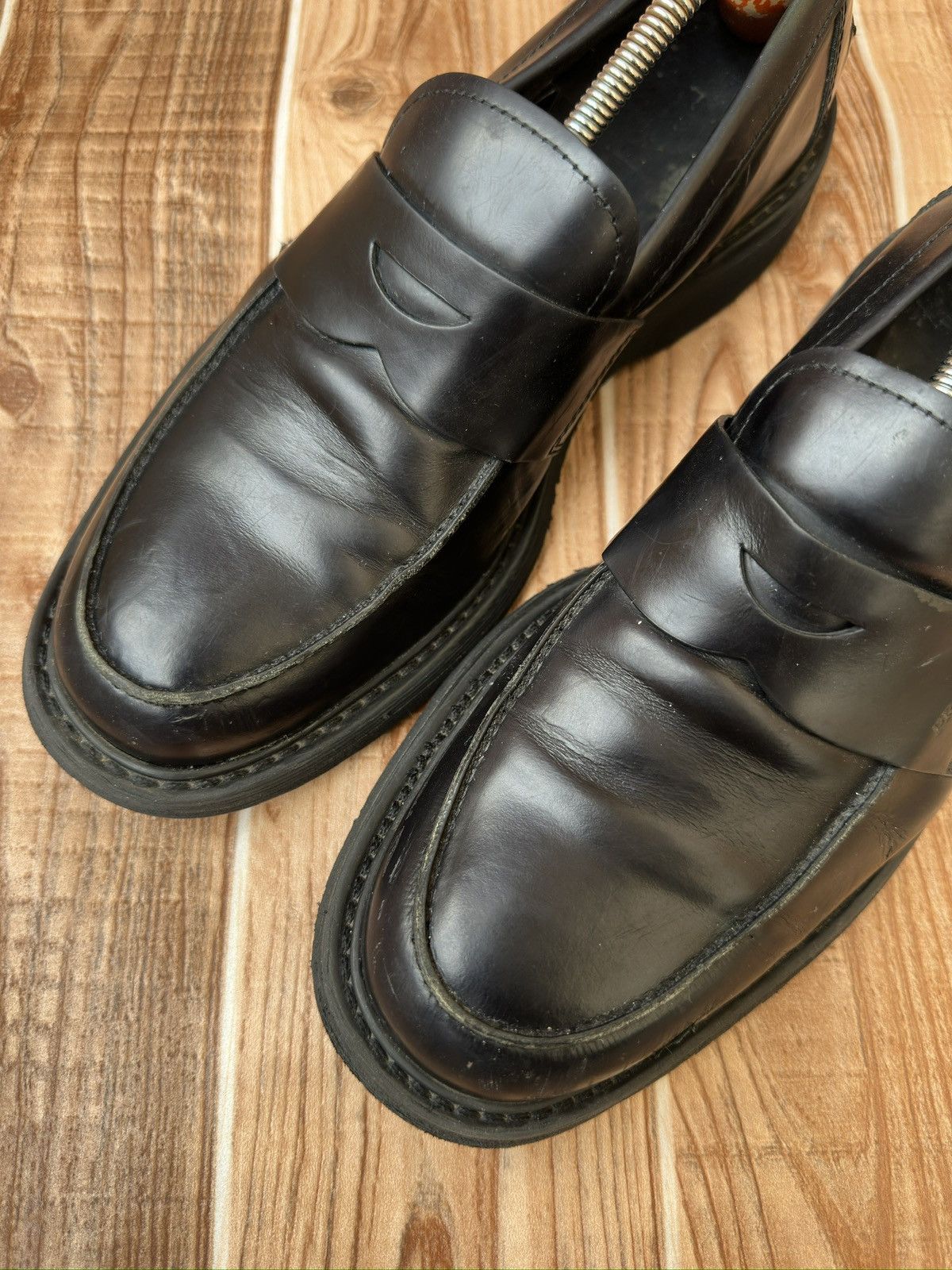 Prada Prada Penny Loafers Size US 10 / EU 43 - 7 Thumbnail