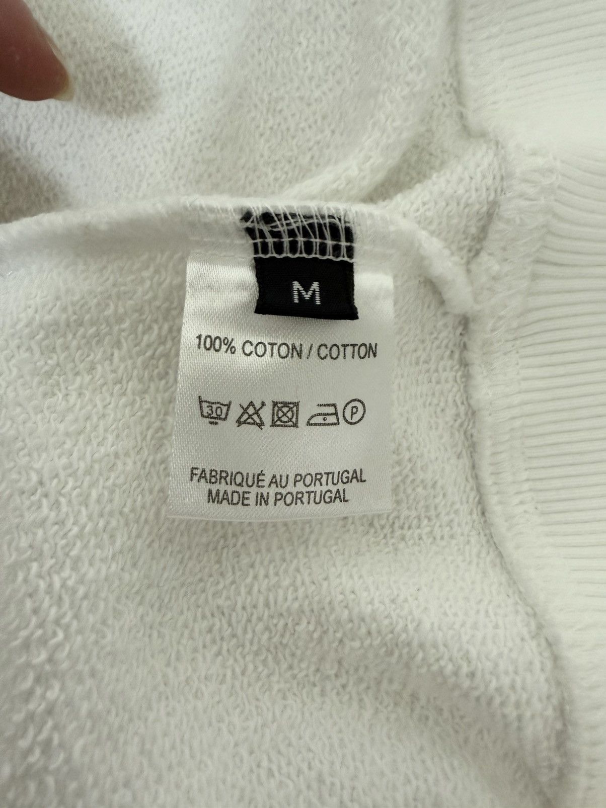 Y/Project Y/Project White and Navy Double Layer Sweatshirt Size US M / EU 48-50 / 2 - 8 Thumbnail