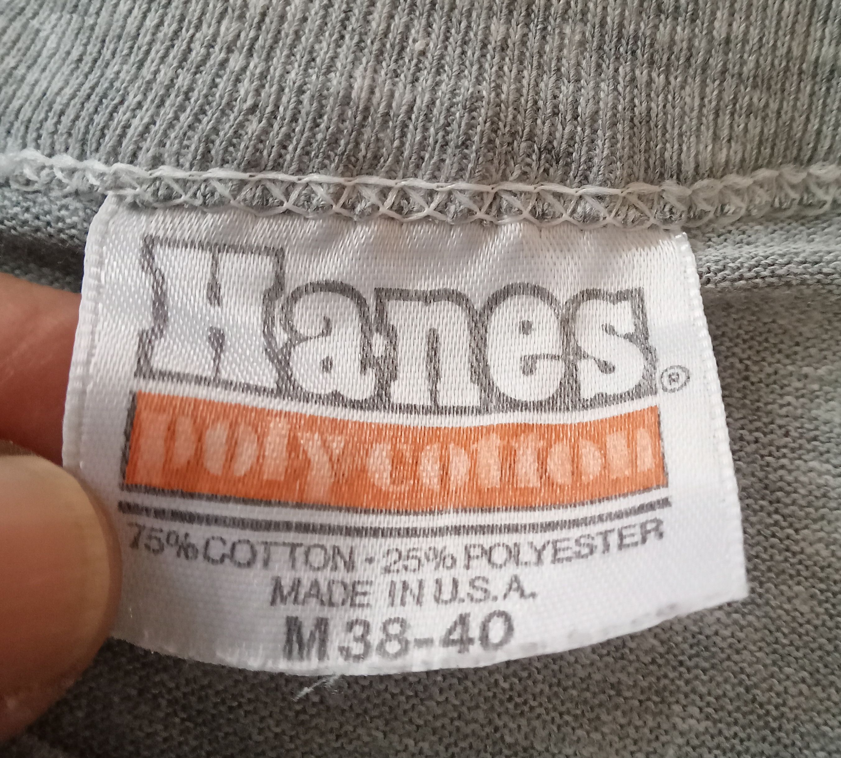 Hanes × Vintage Vintage Rare Hanes Rare Camp Beetle Soft & Thin T Shirt Size US M / EU 48-50 / 2 - 2 Thumbnail