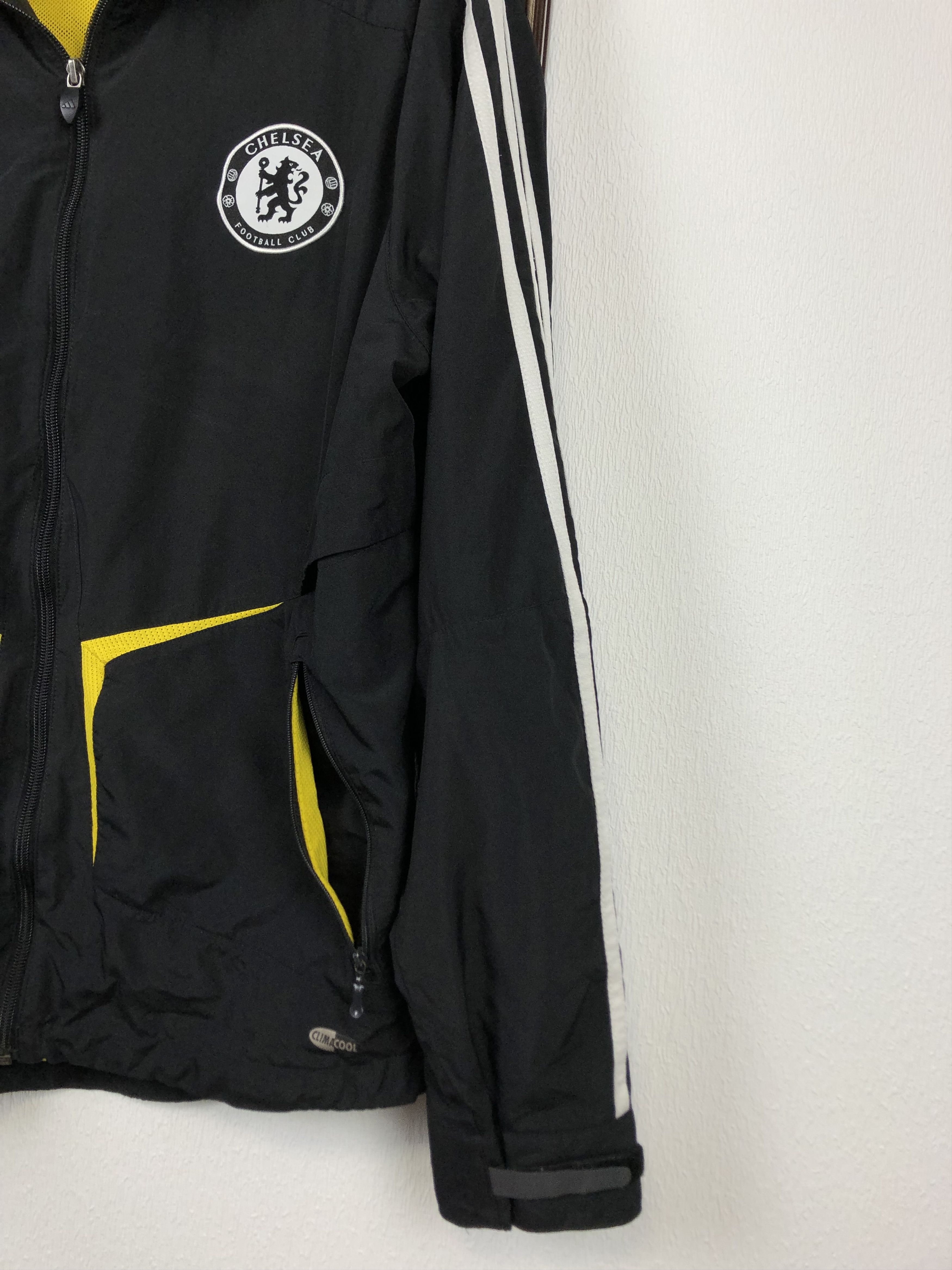 Adidas Vintage Adidas Chelsea Football Jacket Soccer Track Top Rare Size US L / EU 52-54 / 3 - 8 Thumbnail