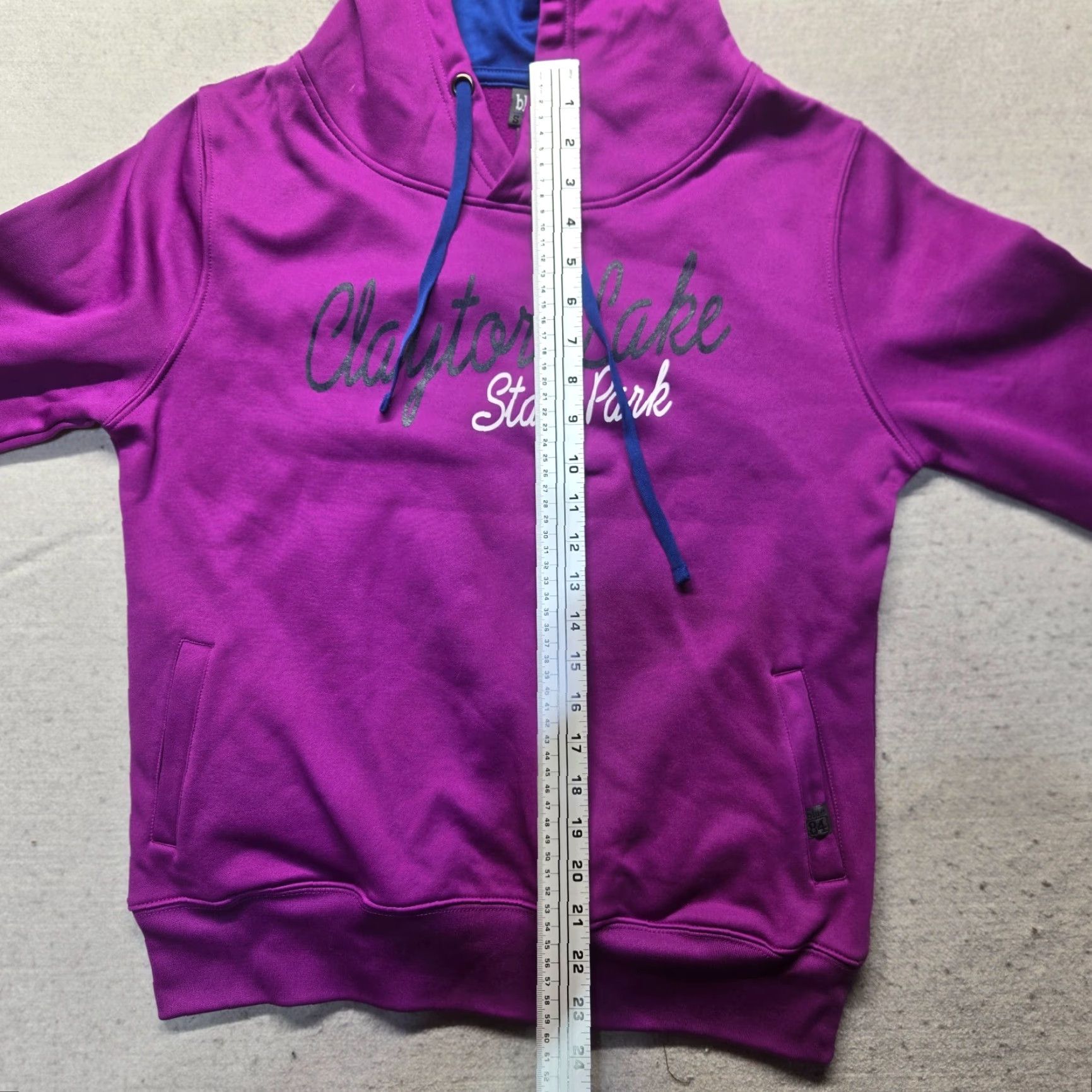 Vintage Blue 84 Sweatshirt Hoodie Purple Adult M Pullover Women 90s Claytor Lake State Park Pulaski VA Sweater Shirt Love for Activewear Size M / US 6-8 / IT 42-44 - 7 Thumbnail
