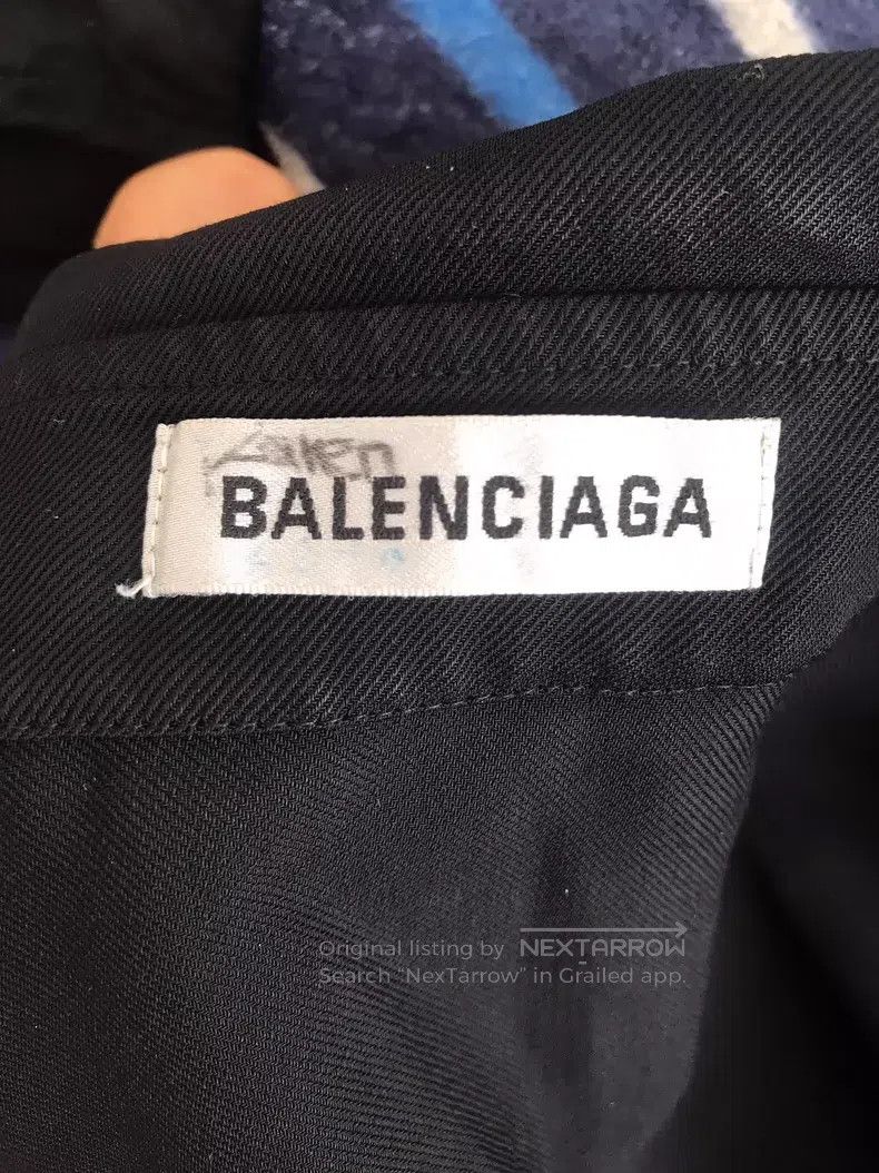 Balenciaga Balenciaga Men's Wool Casual Shirt Jacket Size XS / US 0-2 / IT 36-38 - 4 Thumbnail