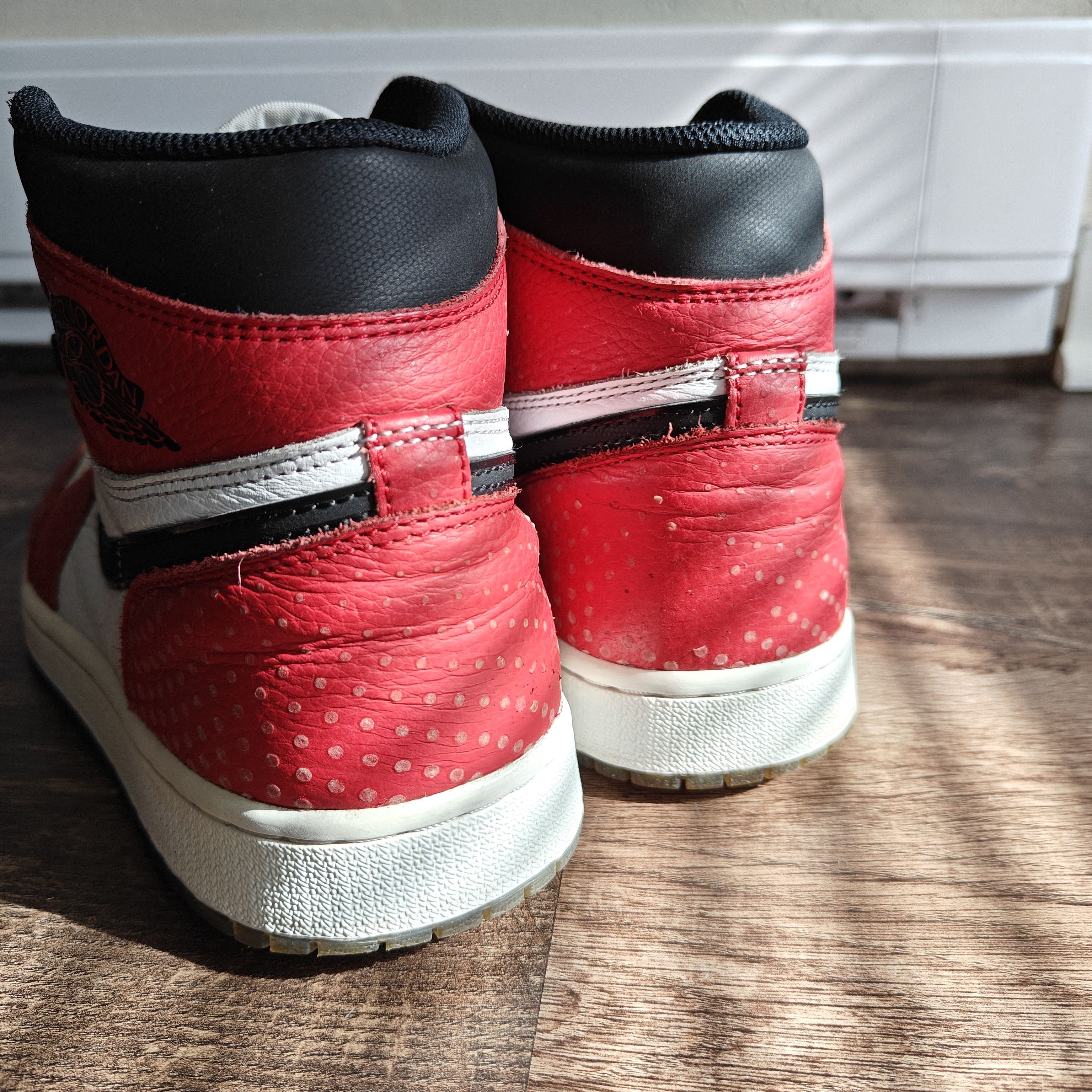 Jordan Brand jordan 1 spiderman origin story - rare collab laces extra Size US 9.5 / EU 42-43 - 13 Thumbnail