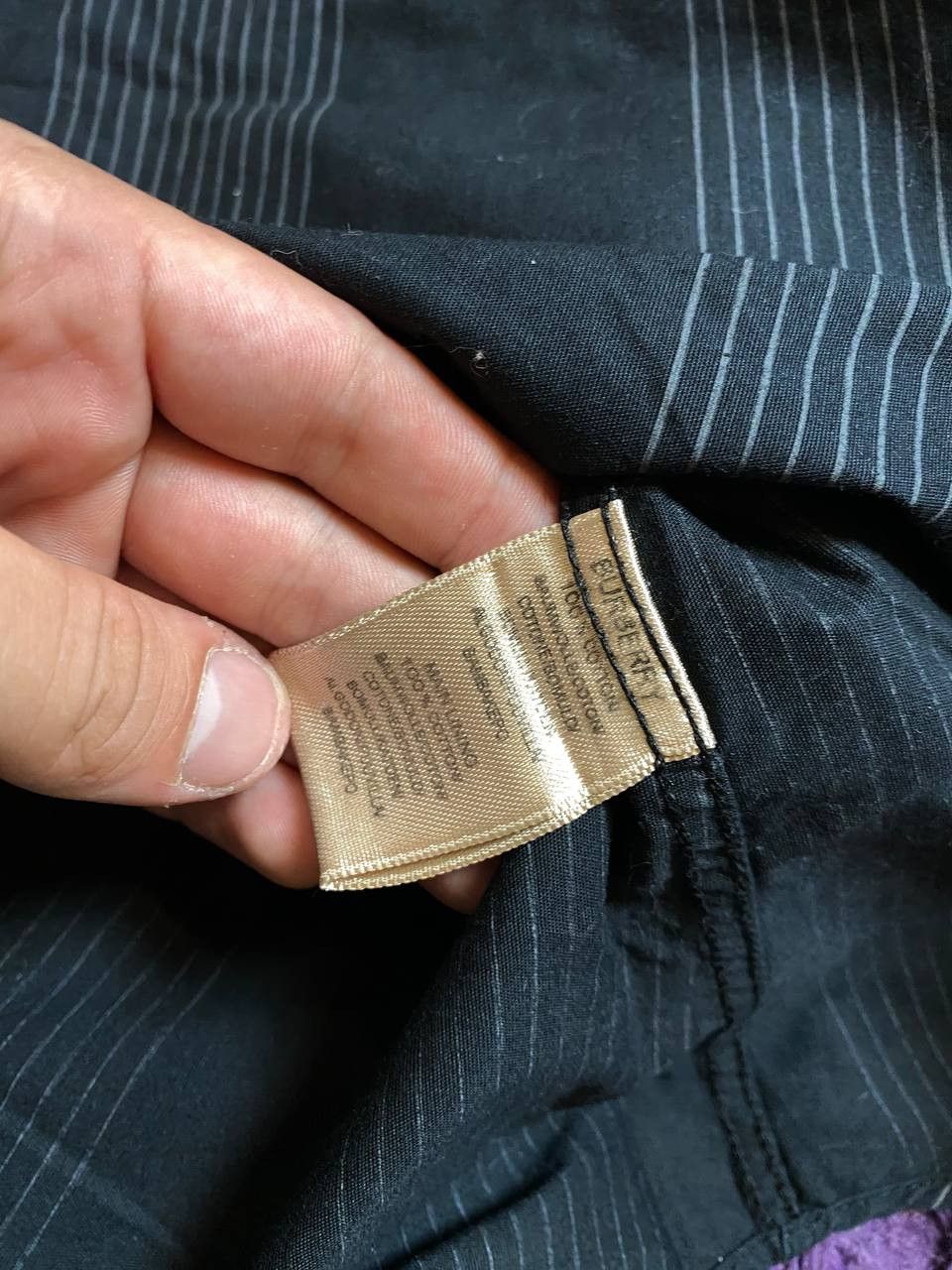 Burberry luxury print shirt Burberry Brit Vintage Y2K streetwear Size US XXL / EU 58 / 5 - 3 Thumbnail