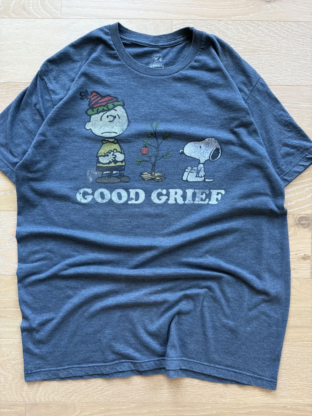 Peanuts Snoopy and Charlie Brown Christmas Shirt Size US L / EU 52-54 / 3 - 1 Thumbnail