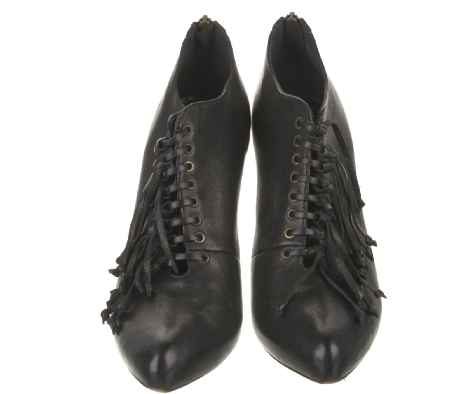 Balmain Balmain Leather Pumps Lace Ups w/zipper US9.5 EU41 Size US 9.5 / IT 39.5 - 3 Thumbnail