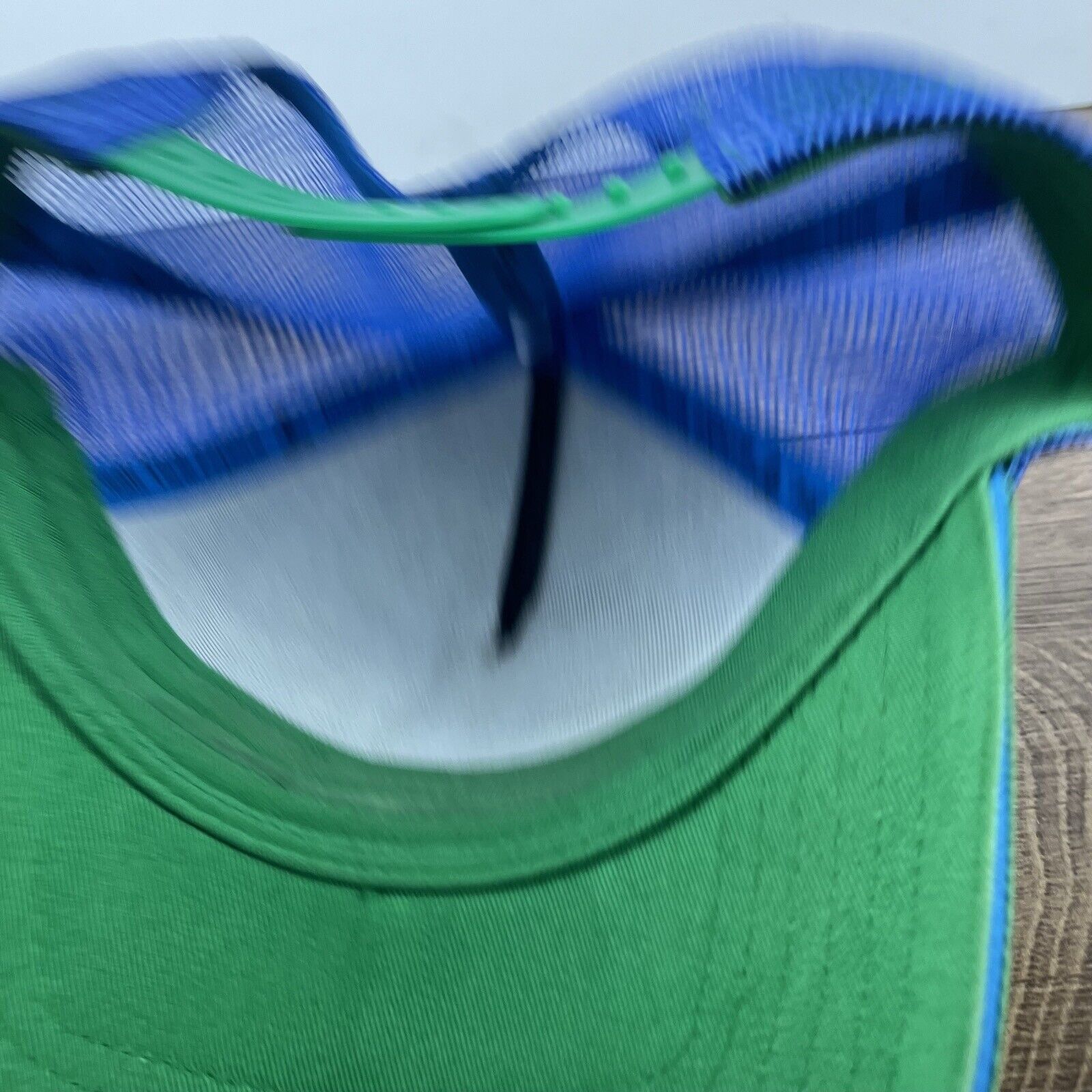 Other Farmer Hat Blue Green Yellow Snapback Hat Blue Adjustable Ha Size ONE SIZE - 12 Thumbnail