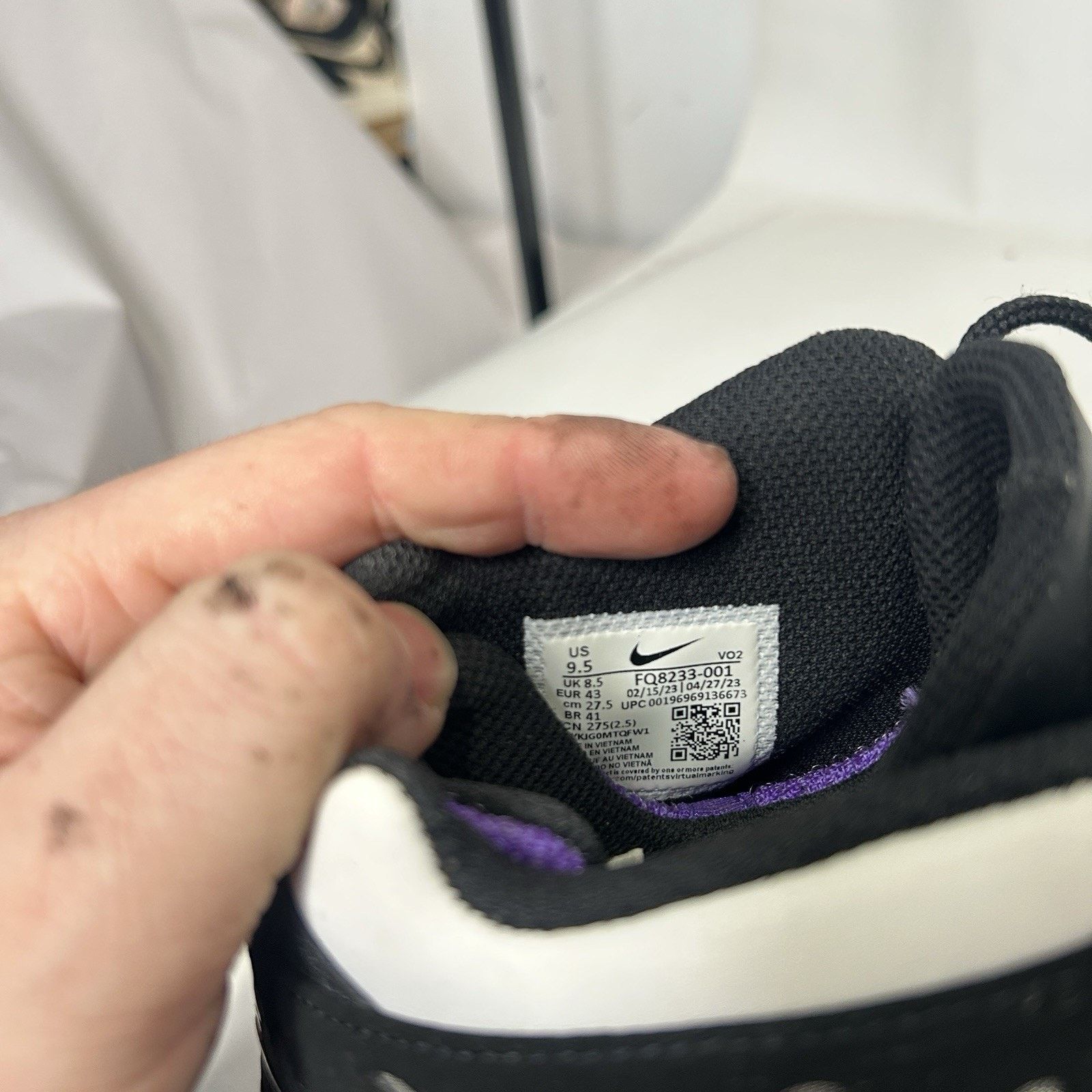 Nike Nike Air Max 2 CB 94 OG “Black White Purple” 2023 Size US 9.5 / EU 42-43 - 8 Thumbnail