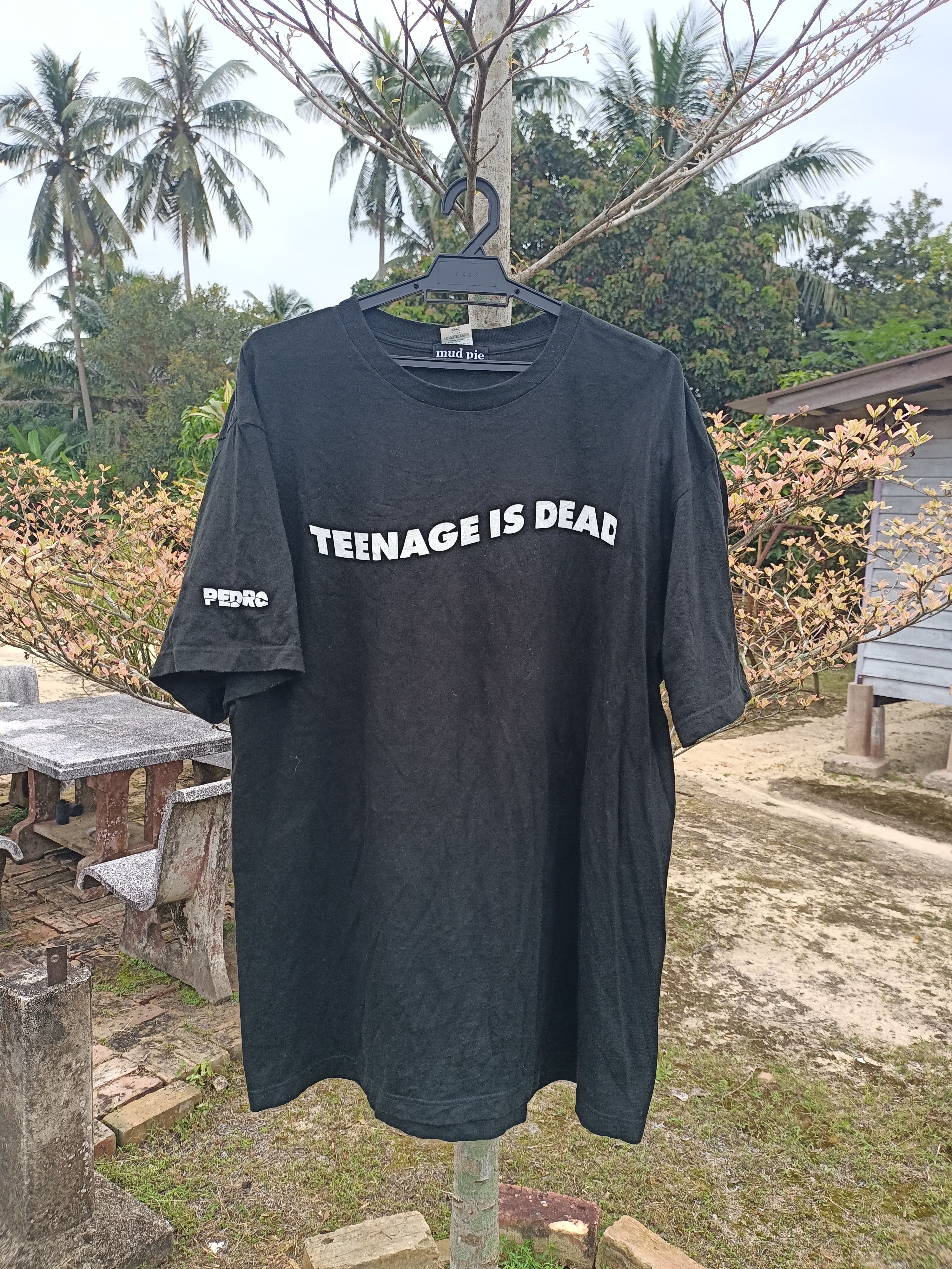 Japanese Brand Mud Pie Pedro Teenage is Dead t-shirt Size US XXL / EU 58 / 5 - 1 Thumbnail