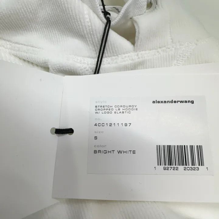 Alexander Wang Alexander Wang Logo Hoodie with Drawstring - Size S / US 4 / IT 40 - 5 Thumbnail