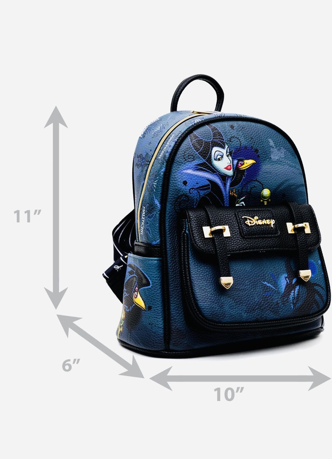 Disney Disney villains maleficent leather backpack Size ONE SIZE - 5 Thumbnail