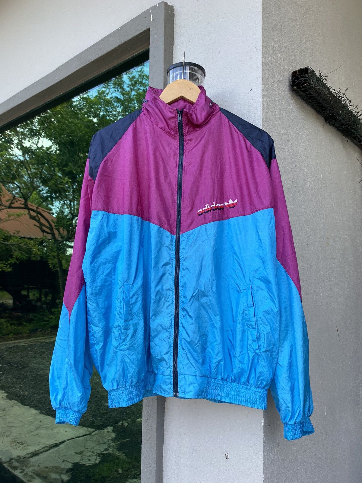 Adidas × Vintage Vintage Adidas Jacket Size US L / EU 52-54 / 3 - 1 Thumbnail