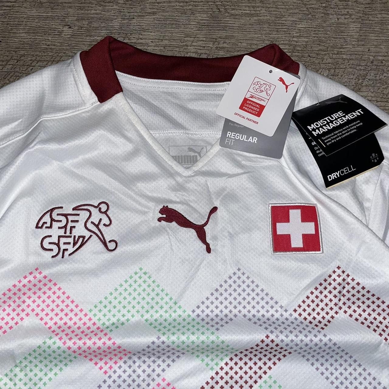 Puma × Vintage Puma Switzerland 2020-2021 Away Jersey Size US M / EU 48-50 / 2 - 2 Thumbnail