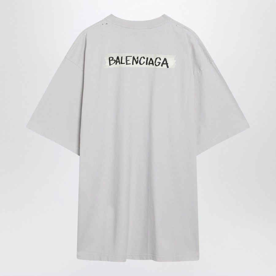 Balenciaga o1d2blof0226 Masking Tape T-Shirt in White Size US XL / EU 56 / 4 - 2 Thumbnail