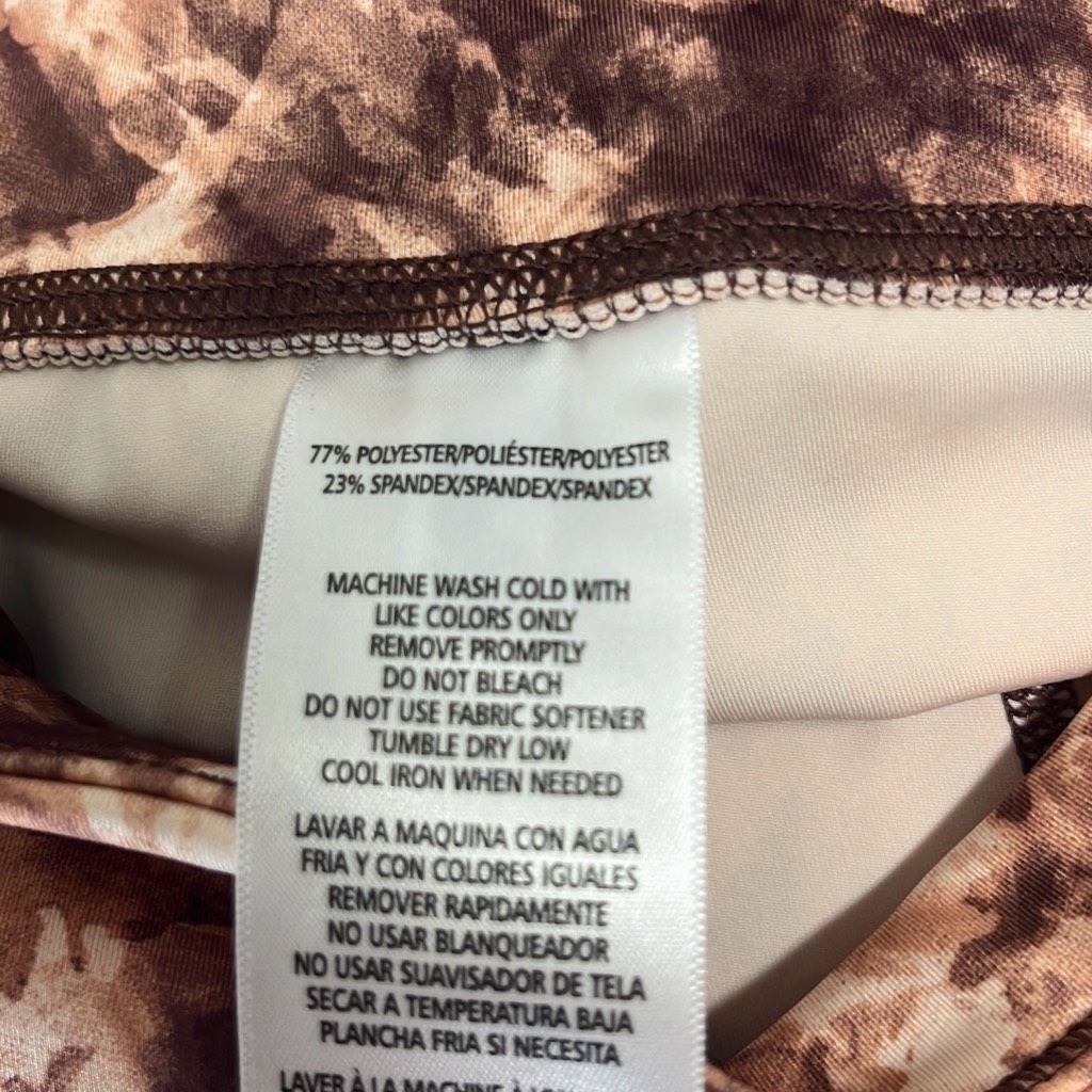 Calvin Klein Calvin Klein Womens XS Performance 7/8 Leggings Tights Brown Size 25" / US 0 / IT 36 - 7 Thumbnail