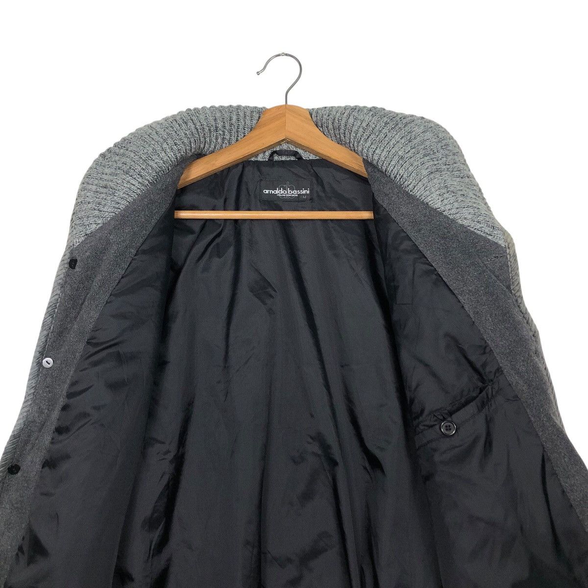 Japanese Brand 📌Bomber Jacket Knit Double Collar Arnold Bassini Navajo Size US M / EU 48-50 / 2 - 15 Thumbnail