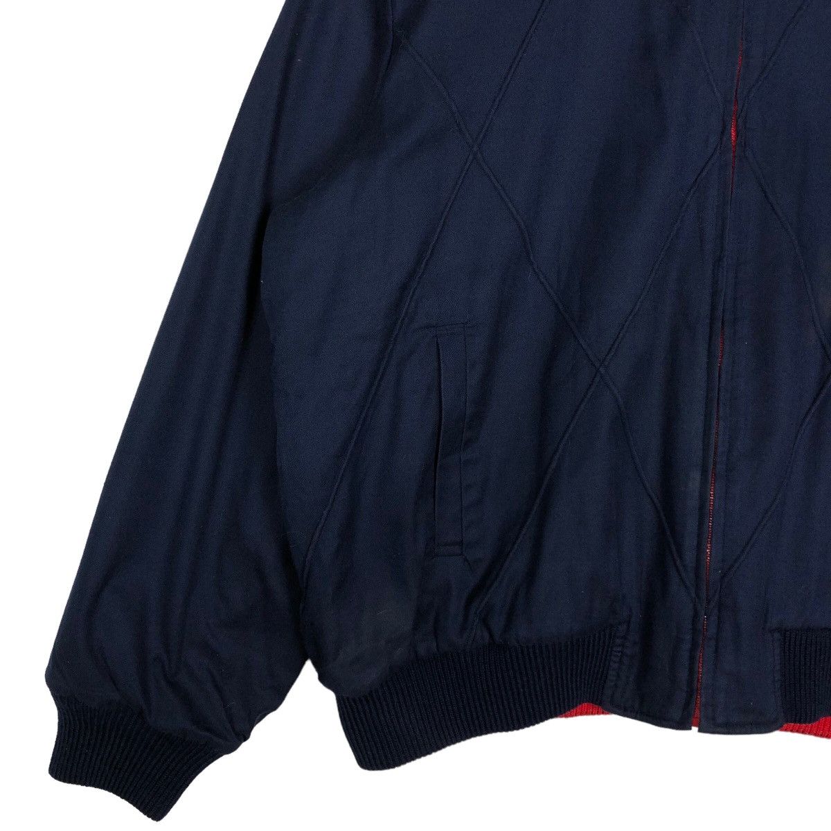 Japanese Brand 🔥90’s Vtg Reversible Wool Bomber Jacket Grandslam Japan Size US M / EU 48-50 / 2 - 4 Thumbnail
