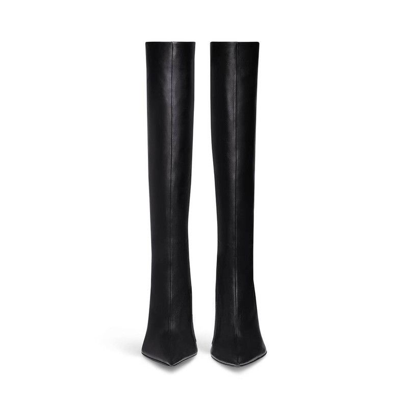 o1tr1nto1125 Witch 110mm Boots in Black