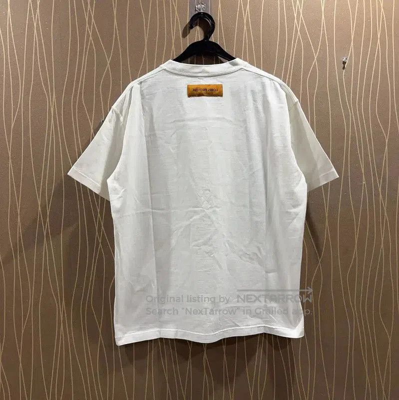 Louis Vuitton Louis Vuitton Men's Large White Cotton T-Shirt . Size US L / EU 52-54 / 3 - 2 Thumbnail