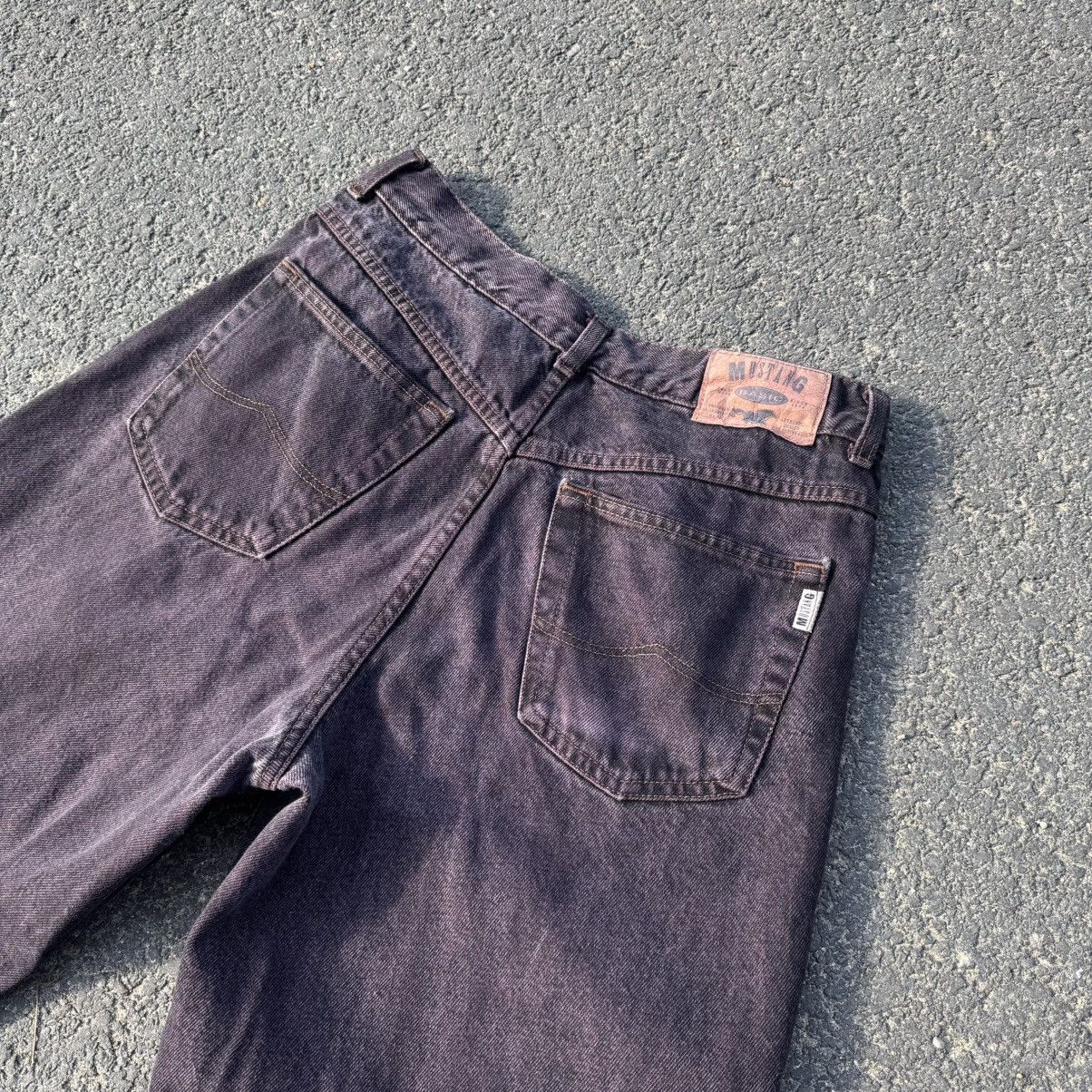 Mustang Mustang Purple Wash Denim Jeans 33x32 Japanese Levis Haze Size US 33 - 11 Thumbnail