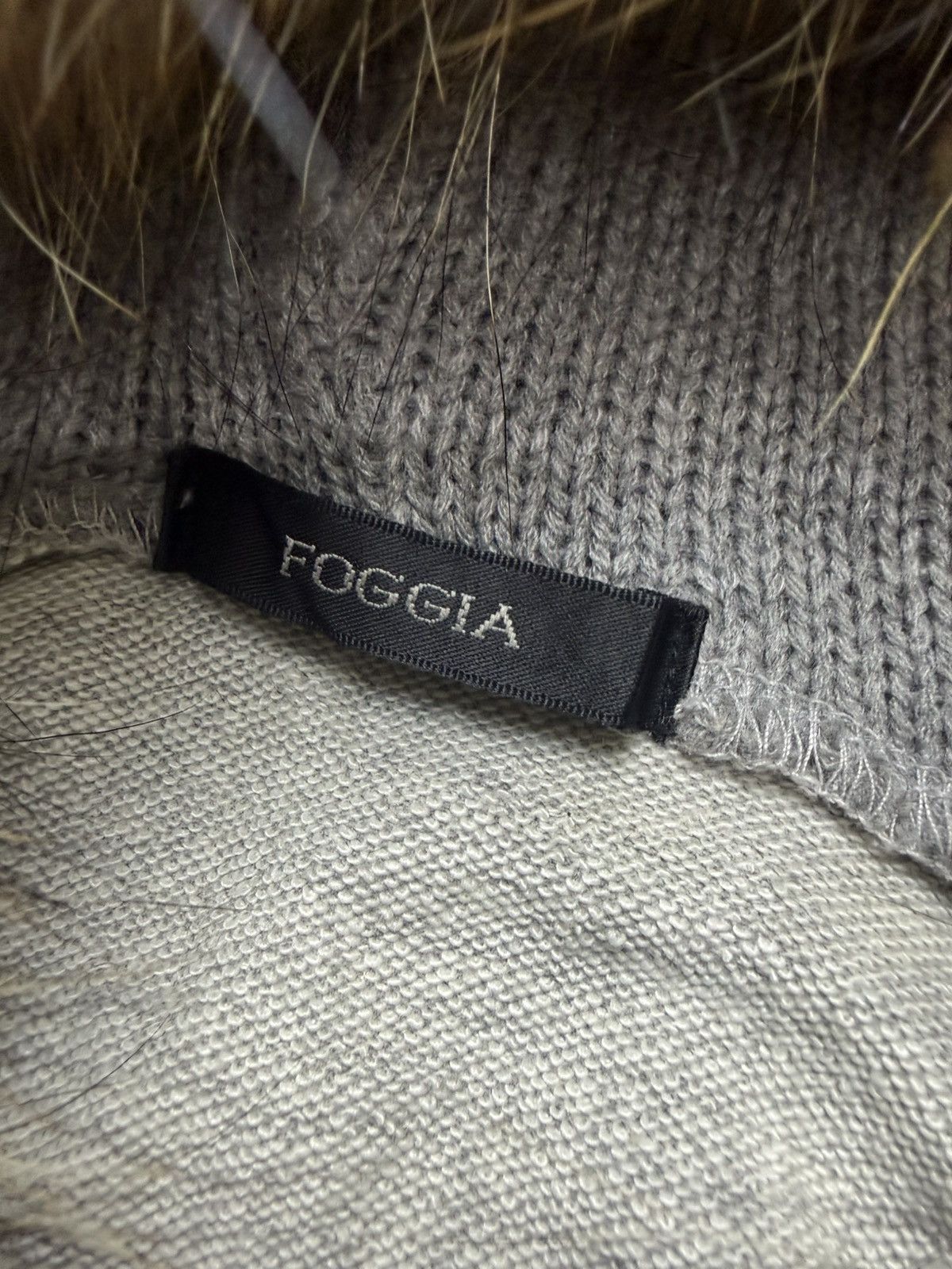 If Six Was Nine FOGGIA FUR HOODIE STYLE IFSIXWASNINE LGB Size US XS / EU 42 / 0 - 7 Thumbnail