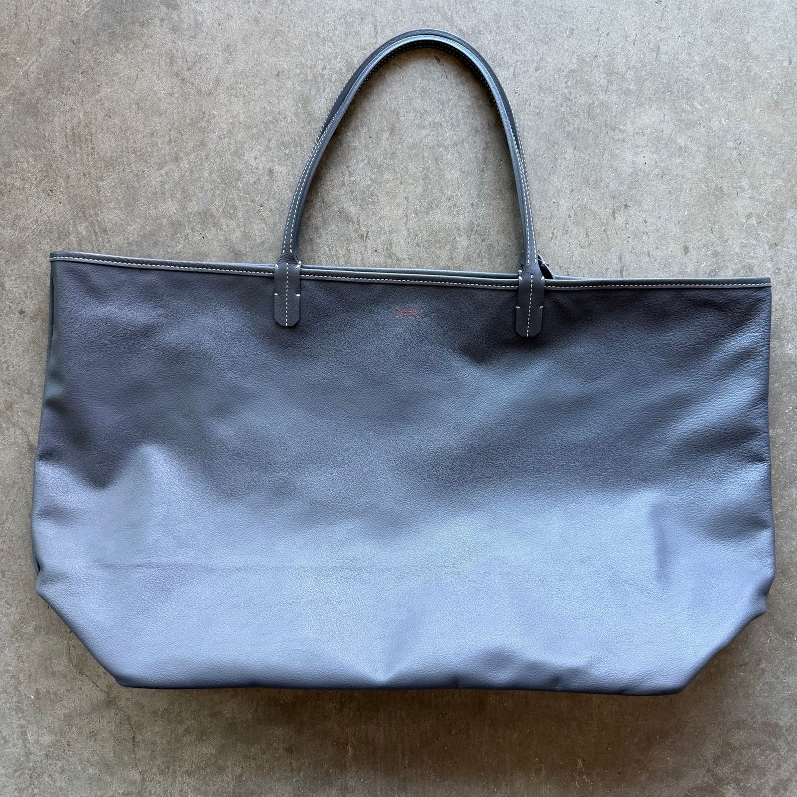 Goyard Goyard Anjou GM Calfskin And Canvas Tote Bag Size ONE SIZE - 18 Thumbnail