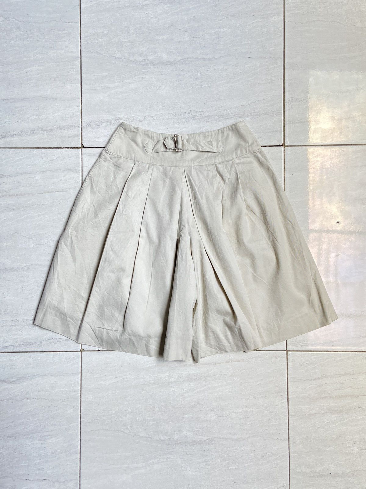 Issey Miyake IS ISSEY MIYAKE Cream Shorts Size US 26 / EU 42 - 7 Thumbnail