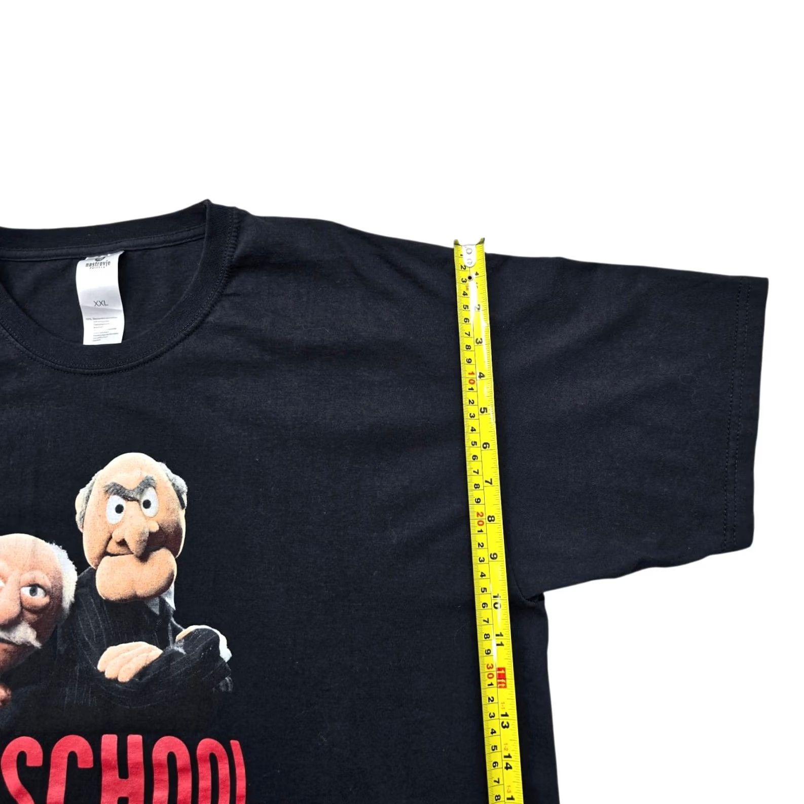 Vintage Nastrovje Potsdam Men's Black Muppets Waldorf Statler XXL Vintage T-Shirt Size US XXL / EU 58 / 5 - 5 Thumbnail