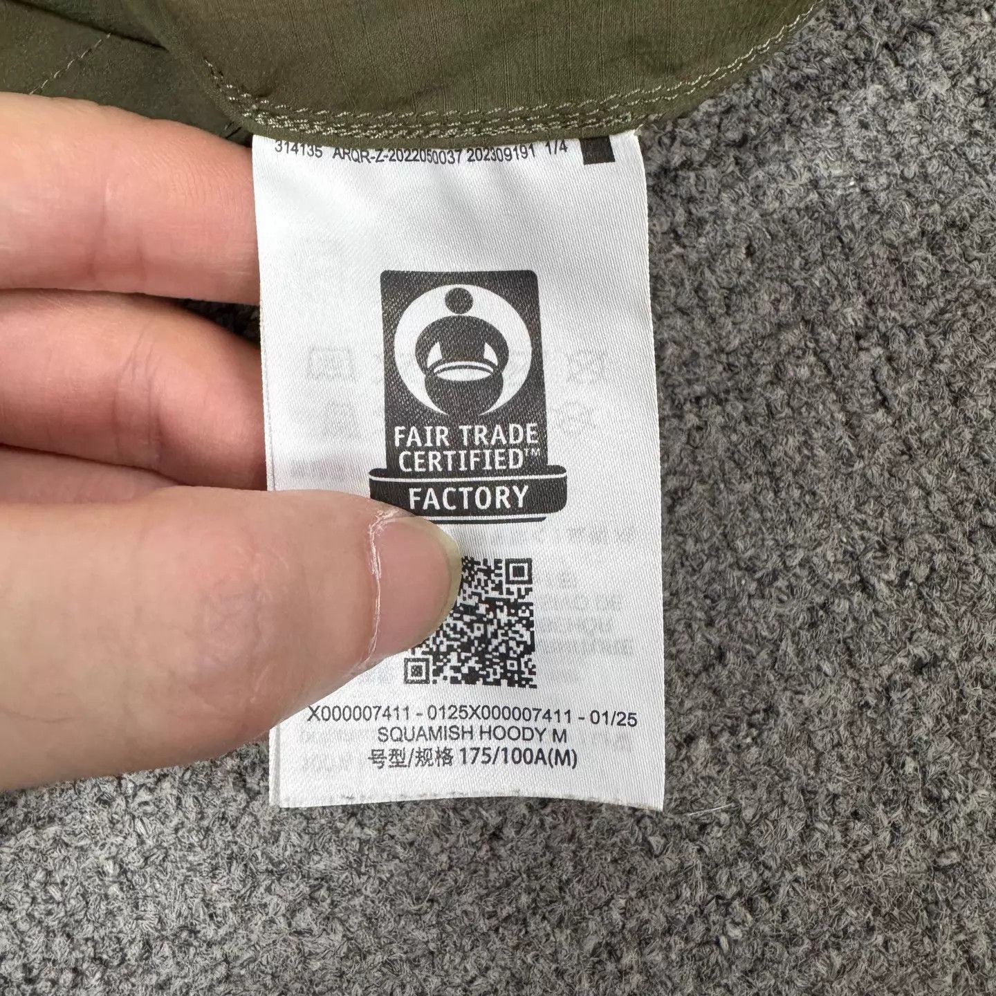 Arc'teryx Arcteryx Squamish Military Green LW Shell M 99 New Size US M / EU 48-50 / 2 - 7 Thumbnail