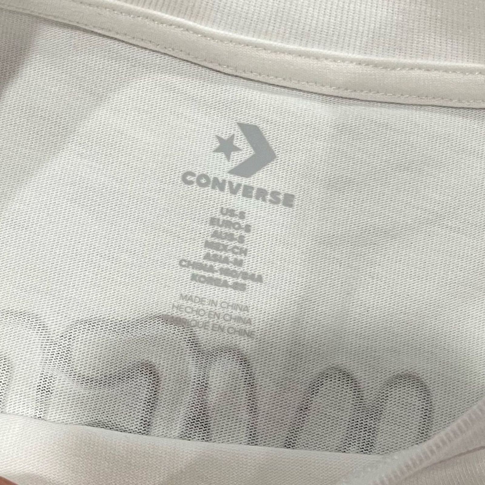 Converse NWT Converse Let's Grow Doodle T-Shirt White Size Small Size S / US 4 / IT 40 - 3 Thumbnail