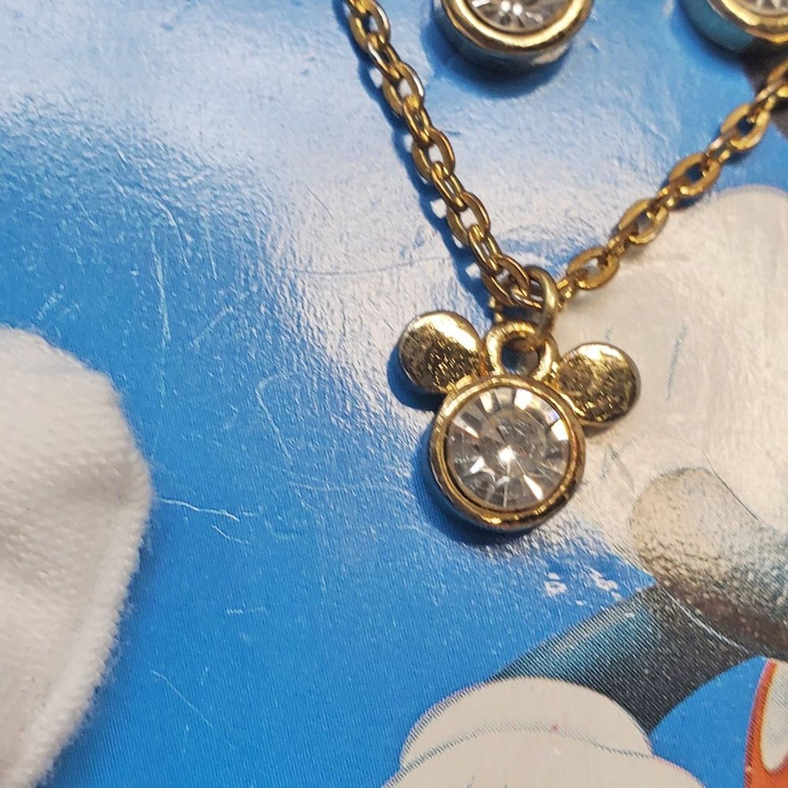 Disney Disney Mickey Mouse Necklace and Earrings Set Size ONE SIZE - 9 Thumbnail