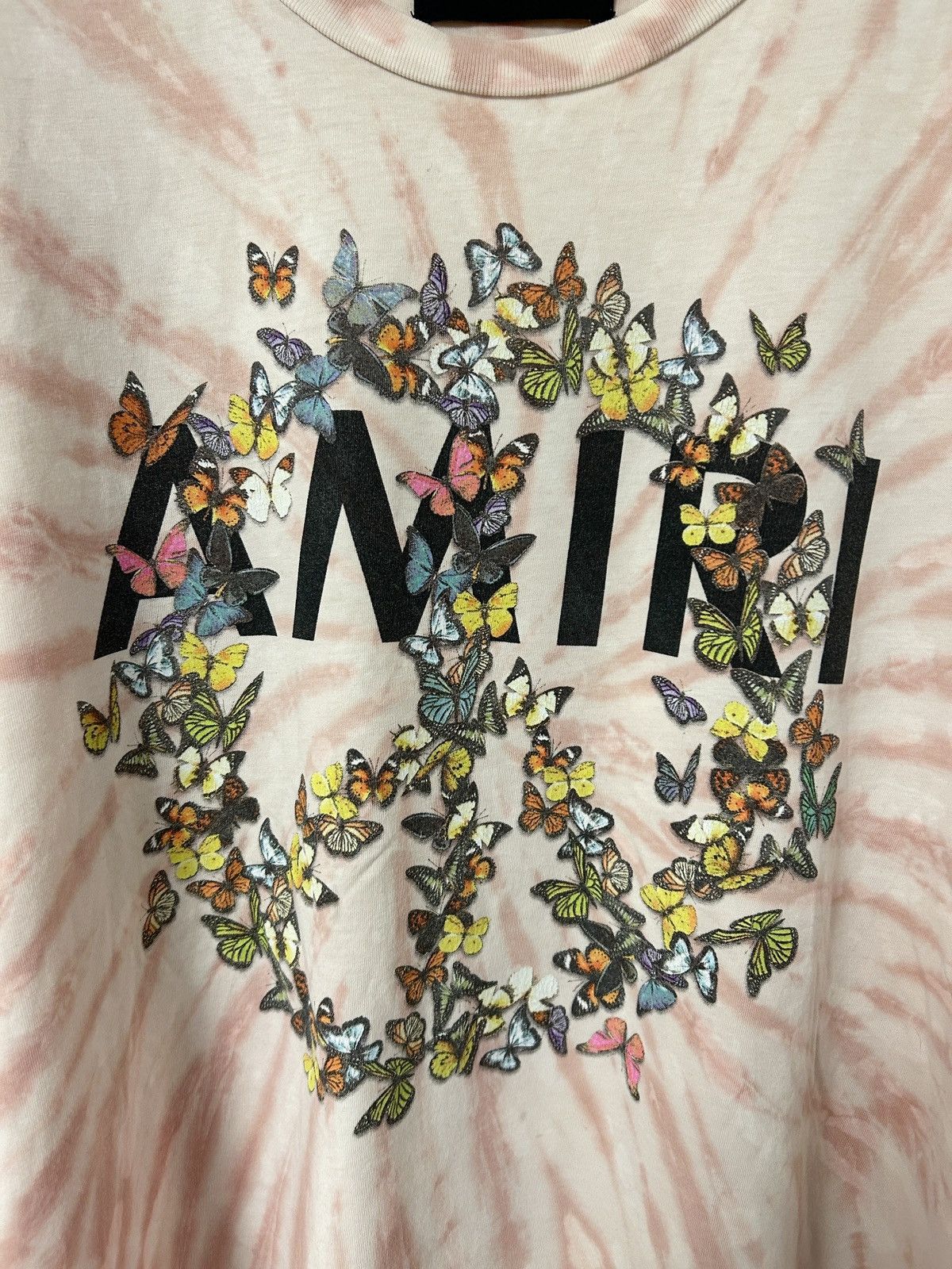 Amiri 2019 Butterfly Peace Logo Tee Size US M / EU 48-50 / 2 - 4 Thumbnail
