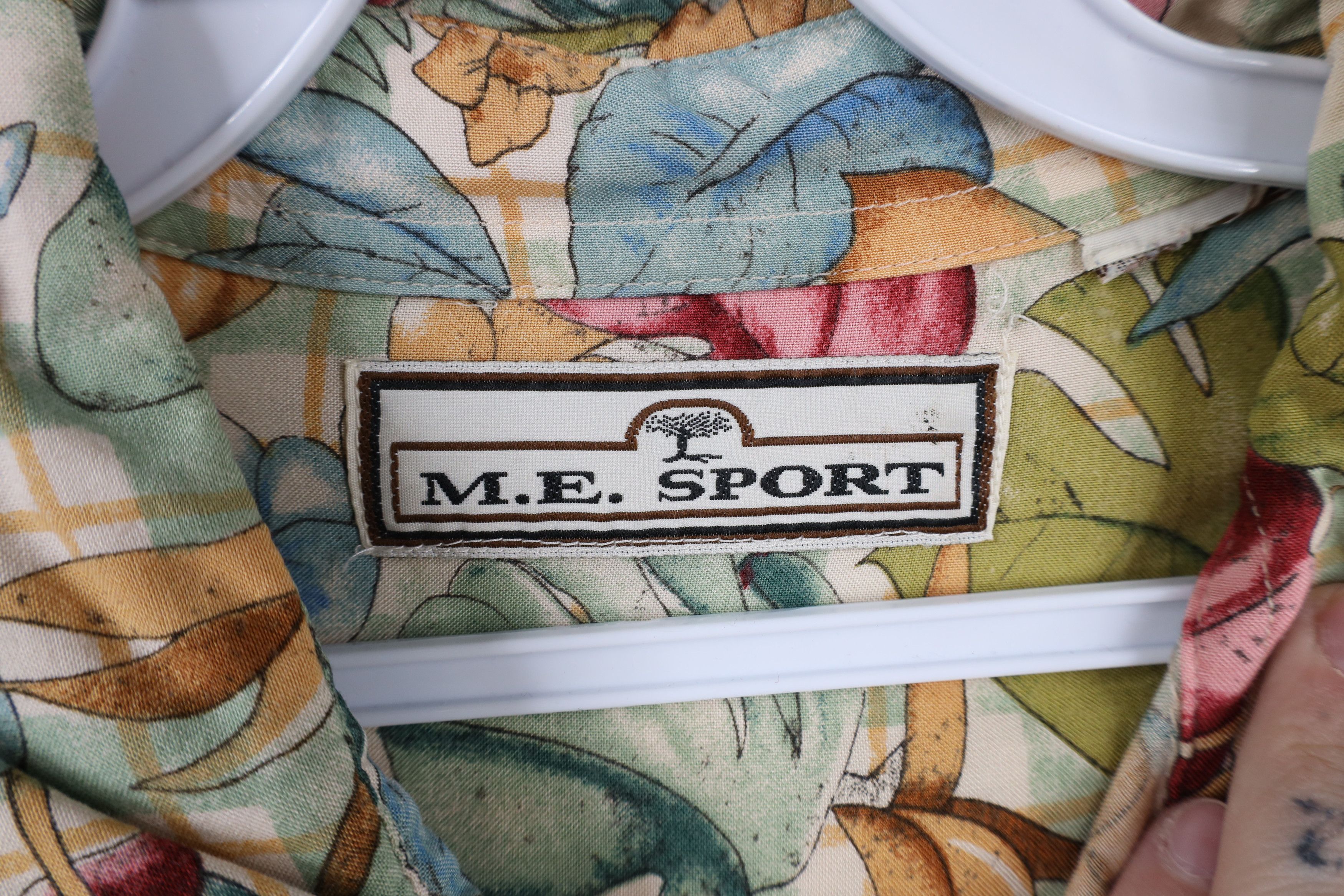 Vintage Vintage 90s Streetwear Flower All Over Print Button Shirt Size US XL / EU 56 / 4 - 6 Thumbnail
