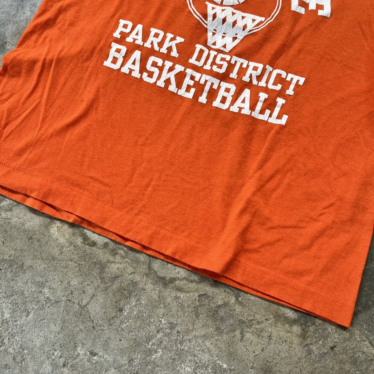 Vintage 1980s Palatine Park District Basketball tee Size US XXS / EU 40 - 4 Thumbnail