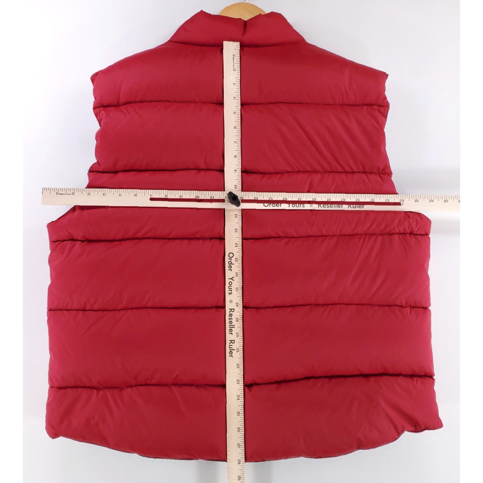Vintage Cabela's Vest Red NL Goose Down Full Snap Mens XL Puffer Jacket Size US XL / EU 56 / 4 - 4 Thumbnail