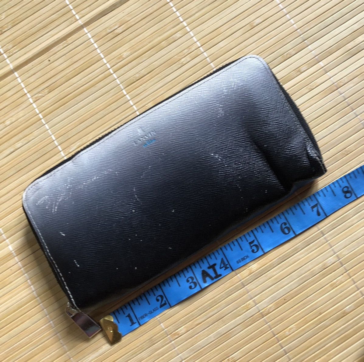 Designer × Lanvin Lanvin en bleu long wallet two tone Size ONE SIZE - 10 Thumbnail