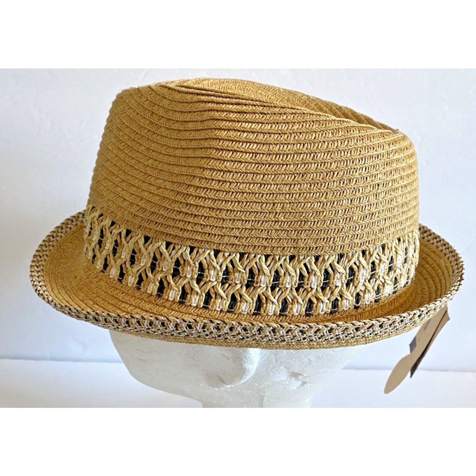 Vintage NWT C.C Exclusives Brown Hat UV Protection UPF 50+ Paper Polyester One Size Women Beach Outdoor Sunglasses? Size ONE SIZE - 4 Thumbnail