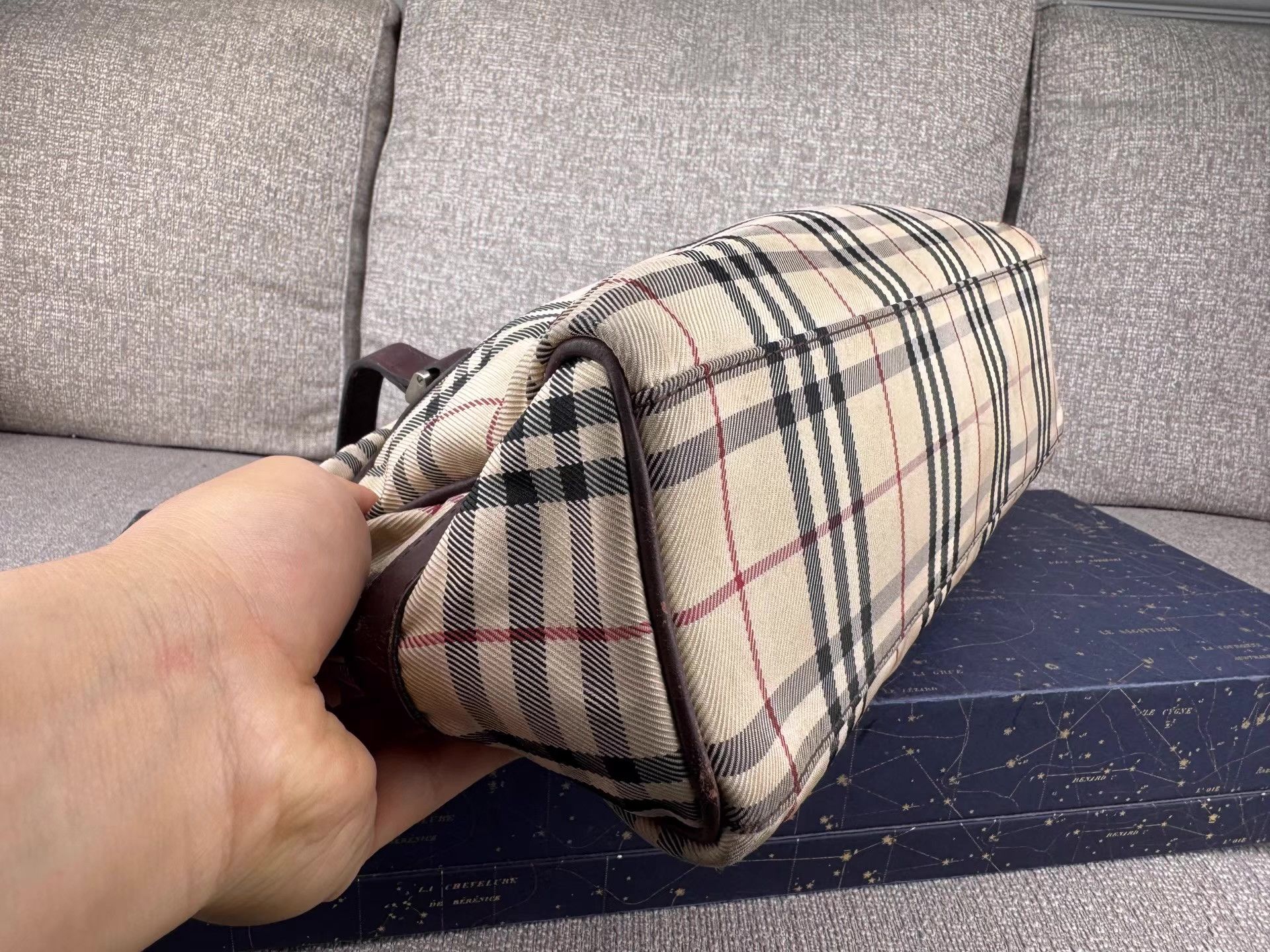 Burberry Burberry Vintage Baguette Women's Shoulder Bag Ｑ27 Size ONE SIZE - 4 Thumbnail