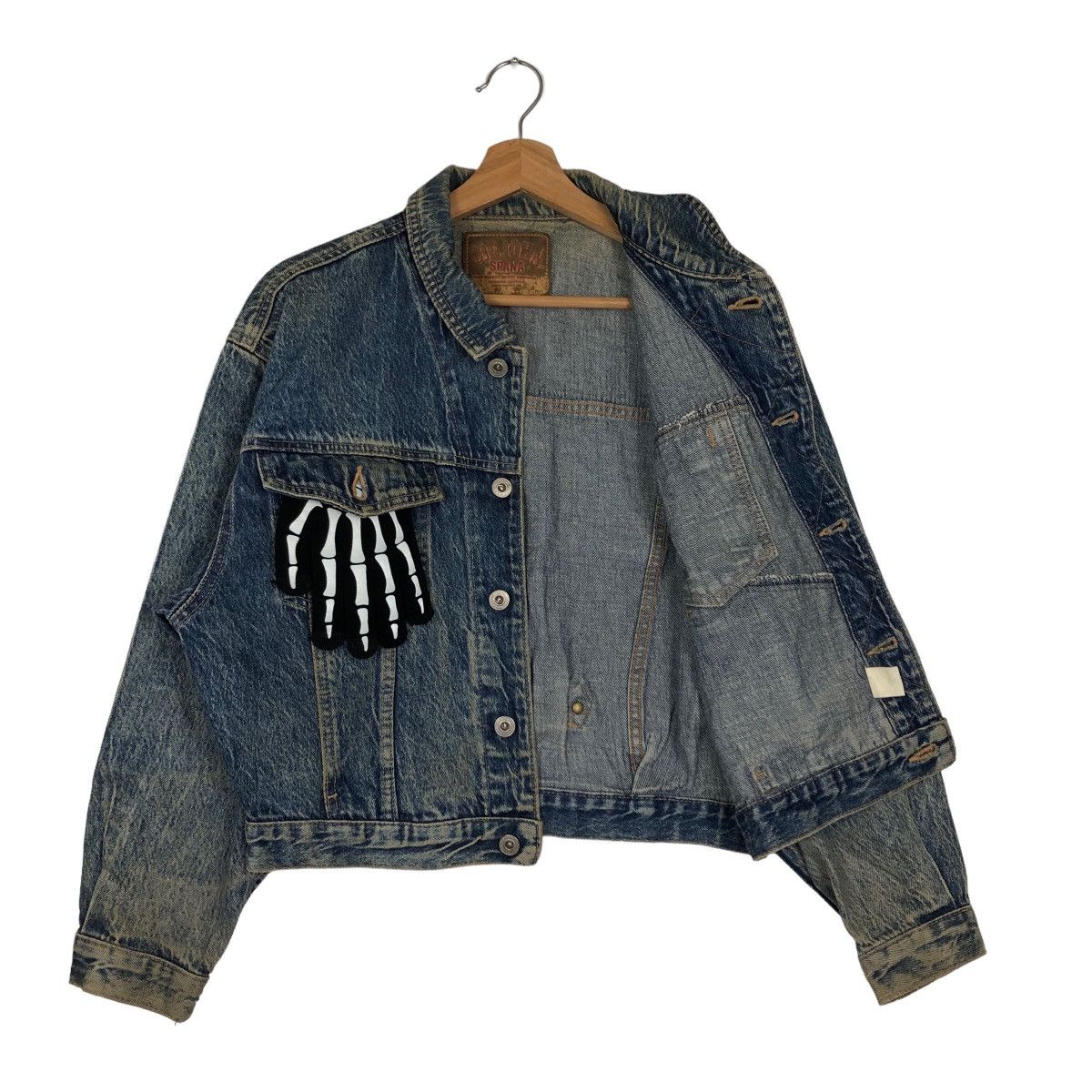 Japanese Brand 🔥90s Vintage Distressed Denim Trucker Jacket Big John Japan Size US S / EU 44-46 / 1 - 10 Thumbnail