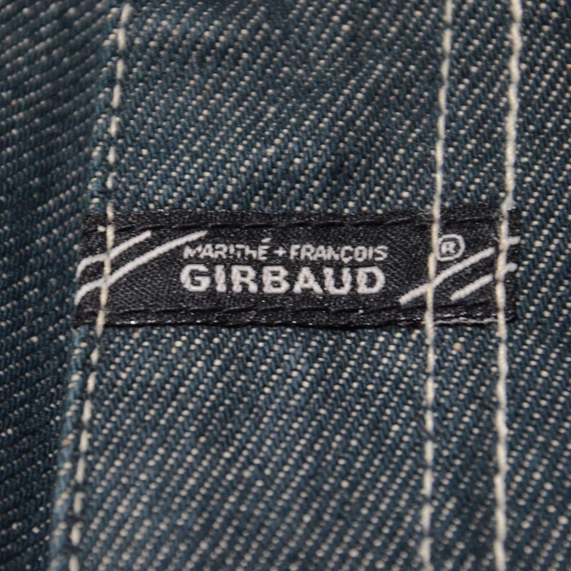 Marithe + Francois Girbaud M+FG Jorts Raw Denim Special Rare Design 2006 Carft Size US 32 / EU 48 - 8 Thumbnail
