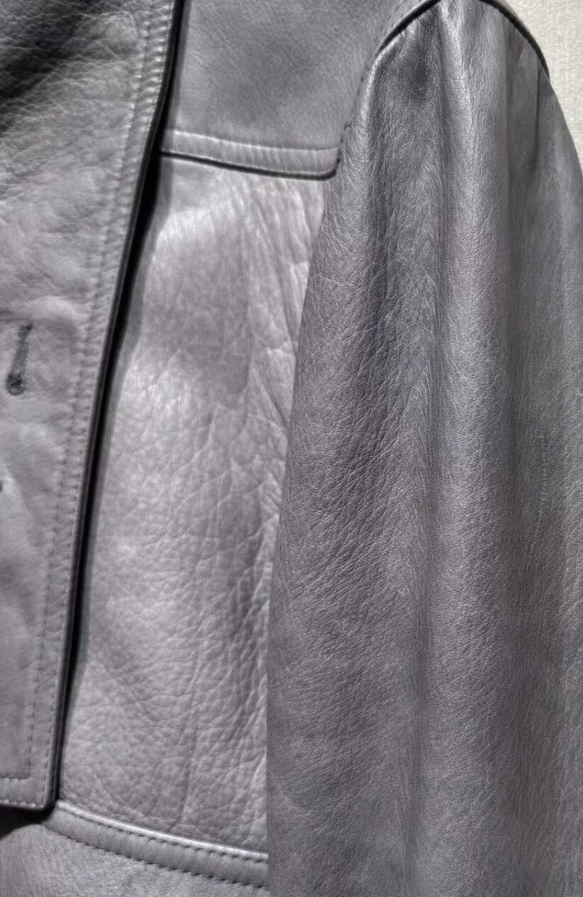 Rick Owens Rick Owens RO discontinued grey leather jacket. Size US M / EU 48-50 / 2 - 4 Thumbnail