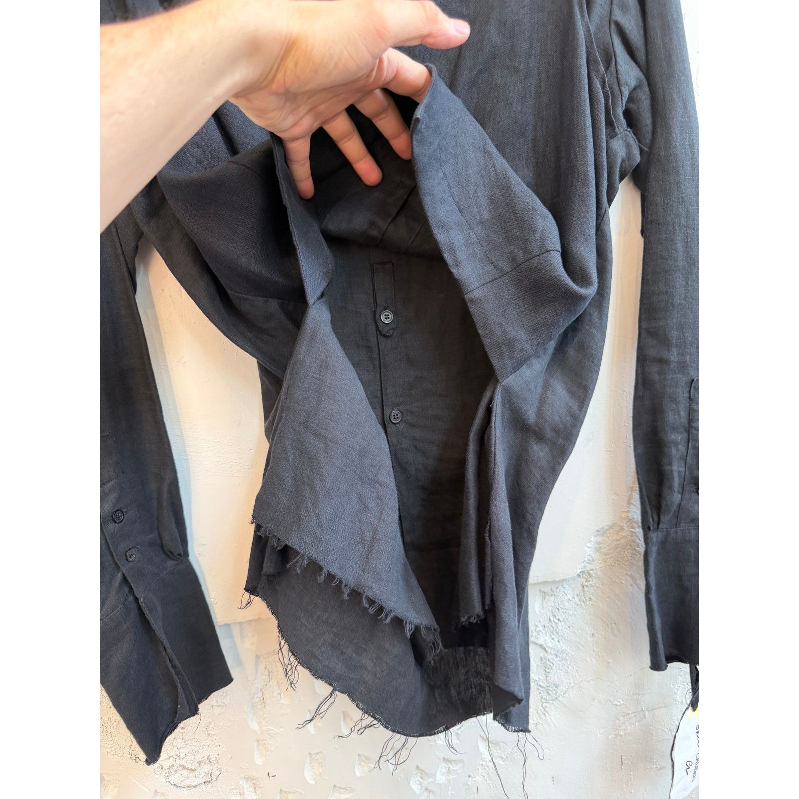 Greg Lauren Greg Lauren SAMPLE Studio Shirt with Attached Vest Size US M / EU 48-50 / 2 - 5 Thumbnail