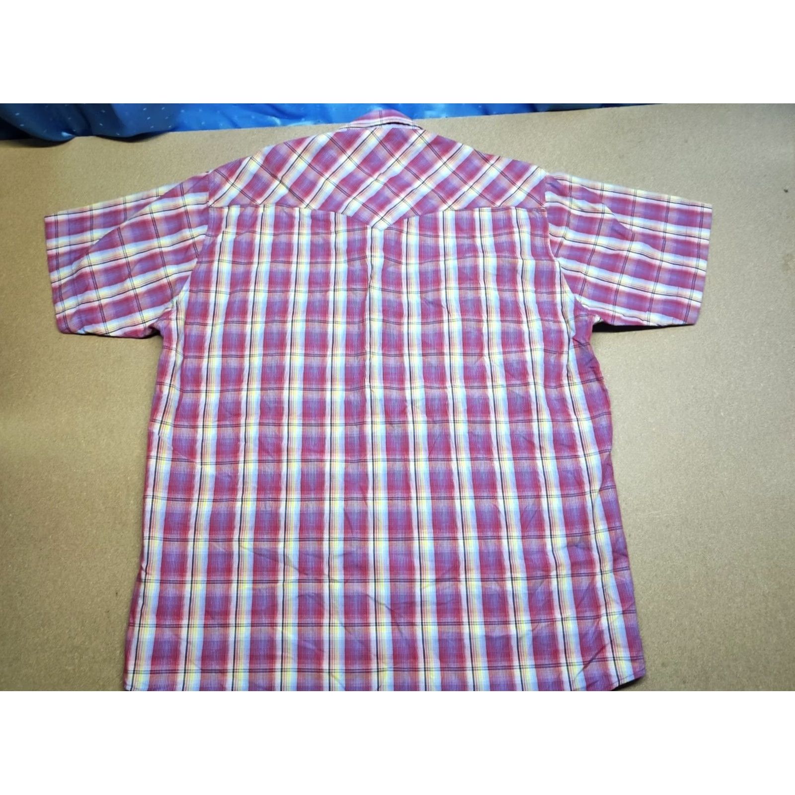 Fred Perry Big John Men Button Up Shirt Size M Check Short Sleeve Plaid Japan Japanese Size US M / EU 48-50 / 2 - 2 Thumbnail