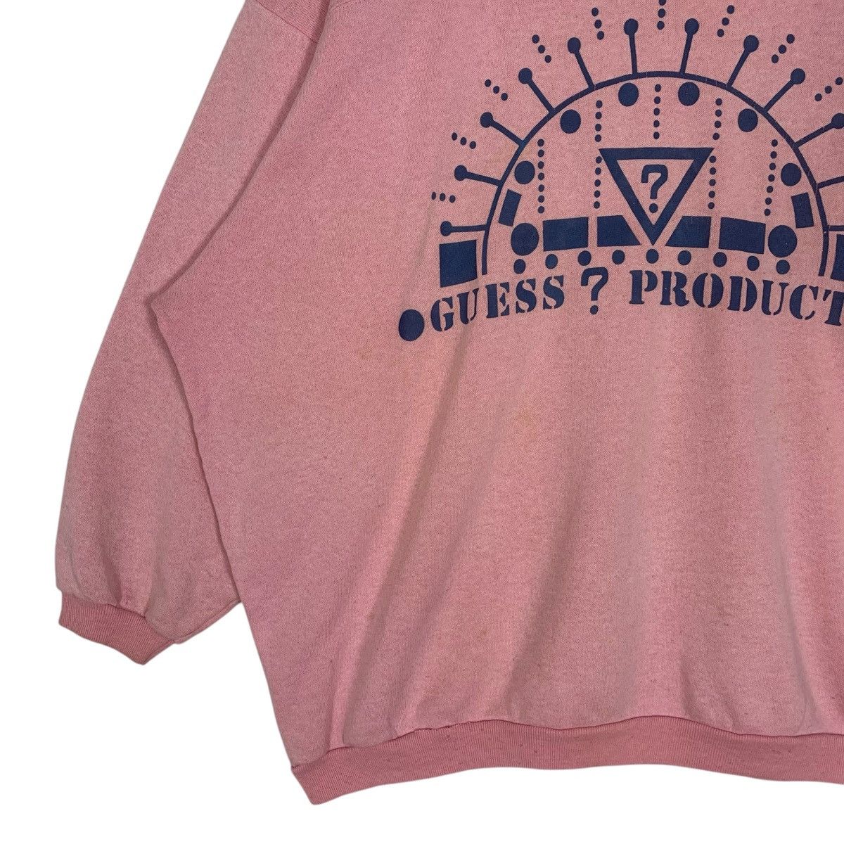 Guess × Vintage Guess Clothing Com Designer Made In USA Vintage Sweatshirt Size US XL / EU 56 / 4 - 5 Thumbnail